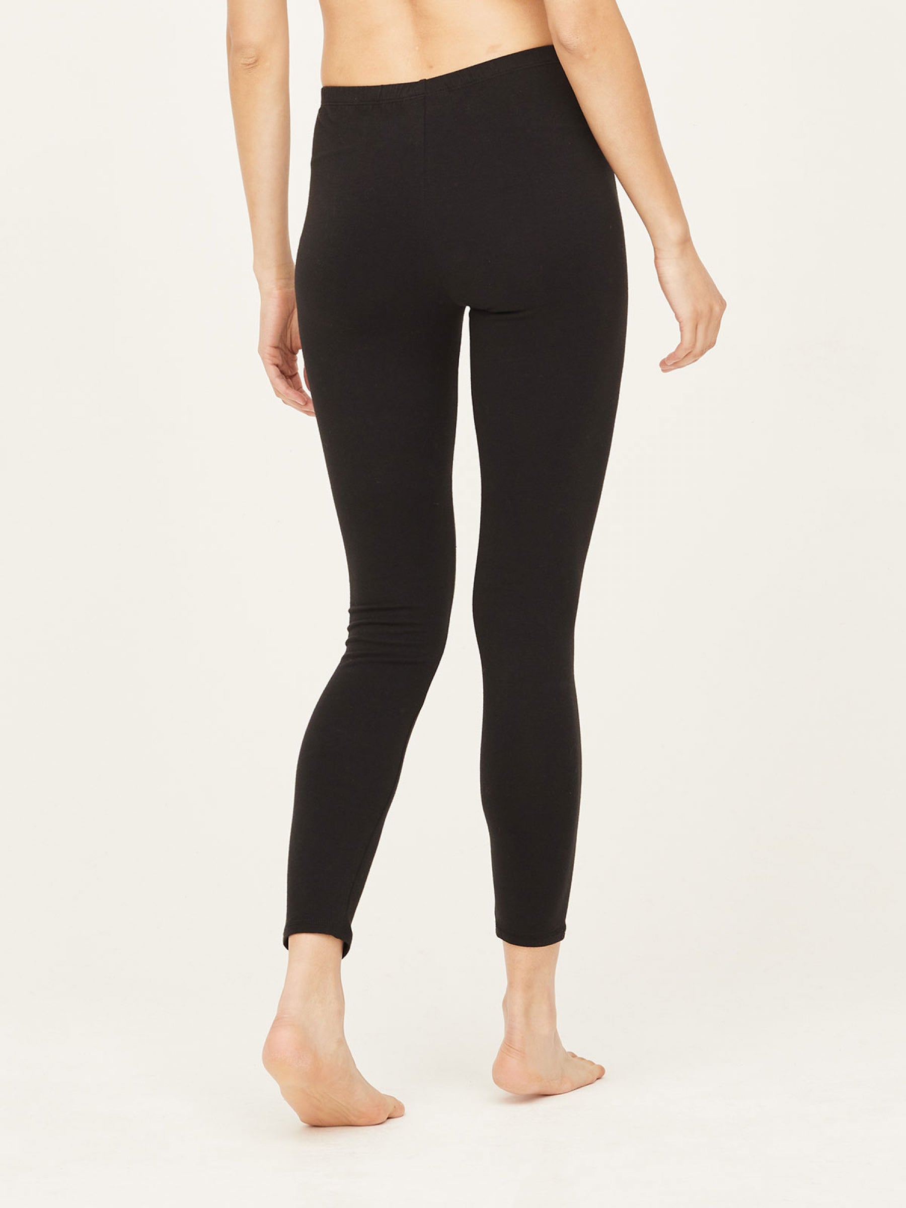 Essential Organic Cotton Leggings - Black
