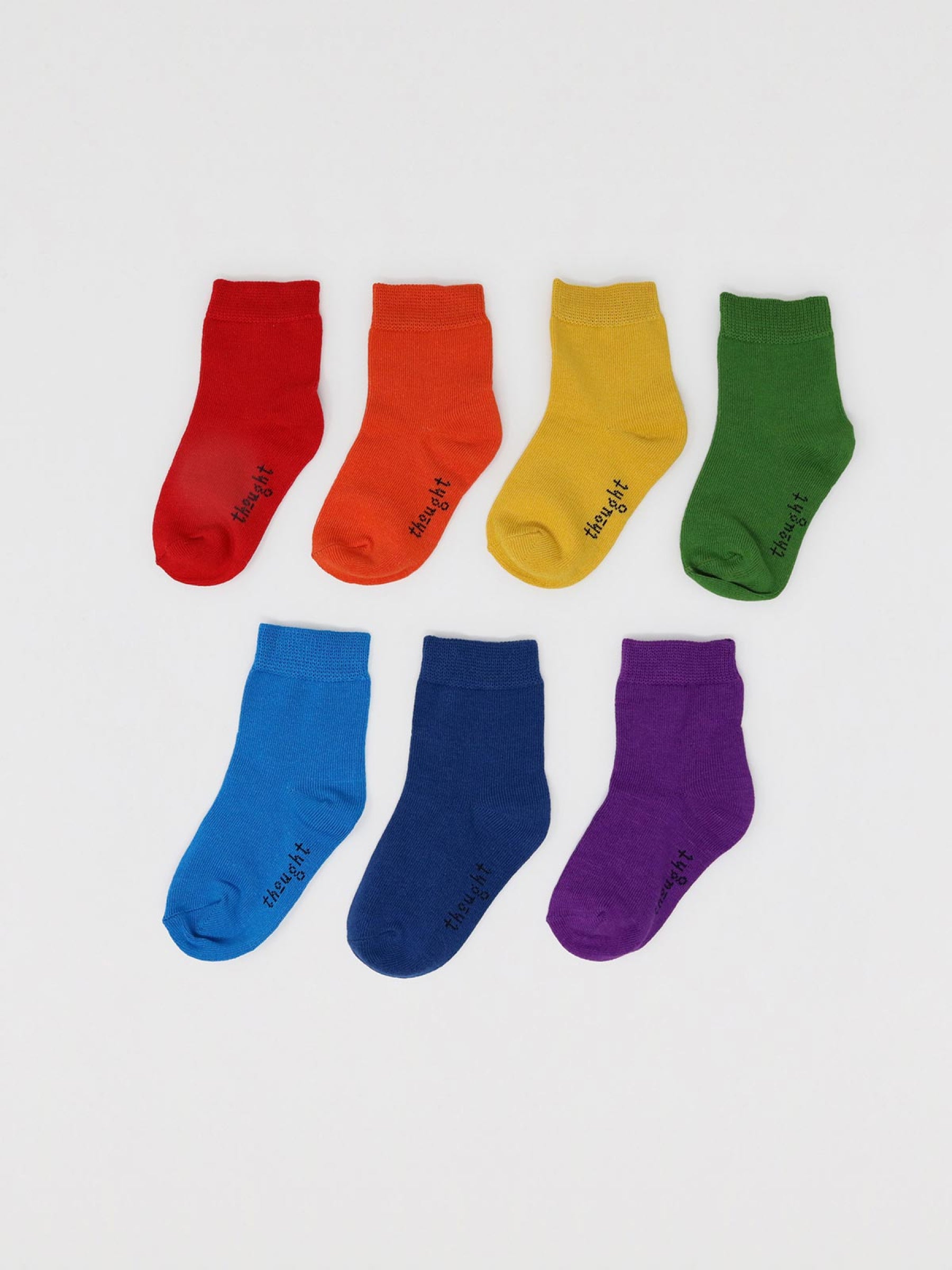 Bamboo Rainbow Sock Box - Multi