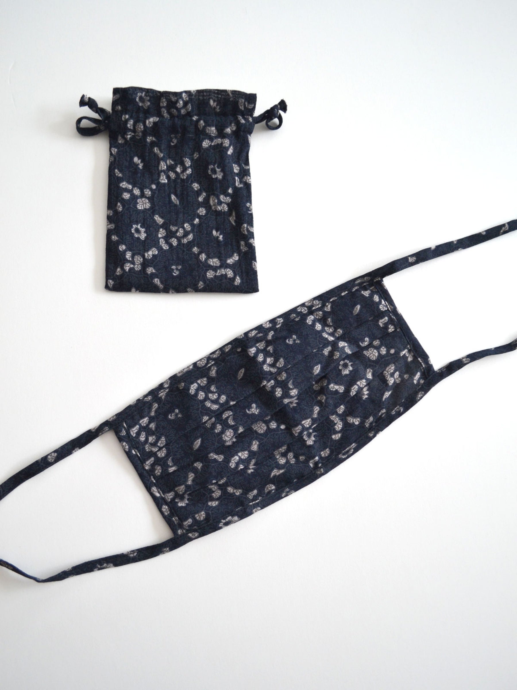 Organic Cotton Non-Medical Face Mask - Ebonney Navy