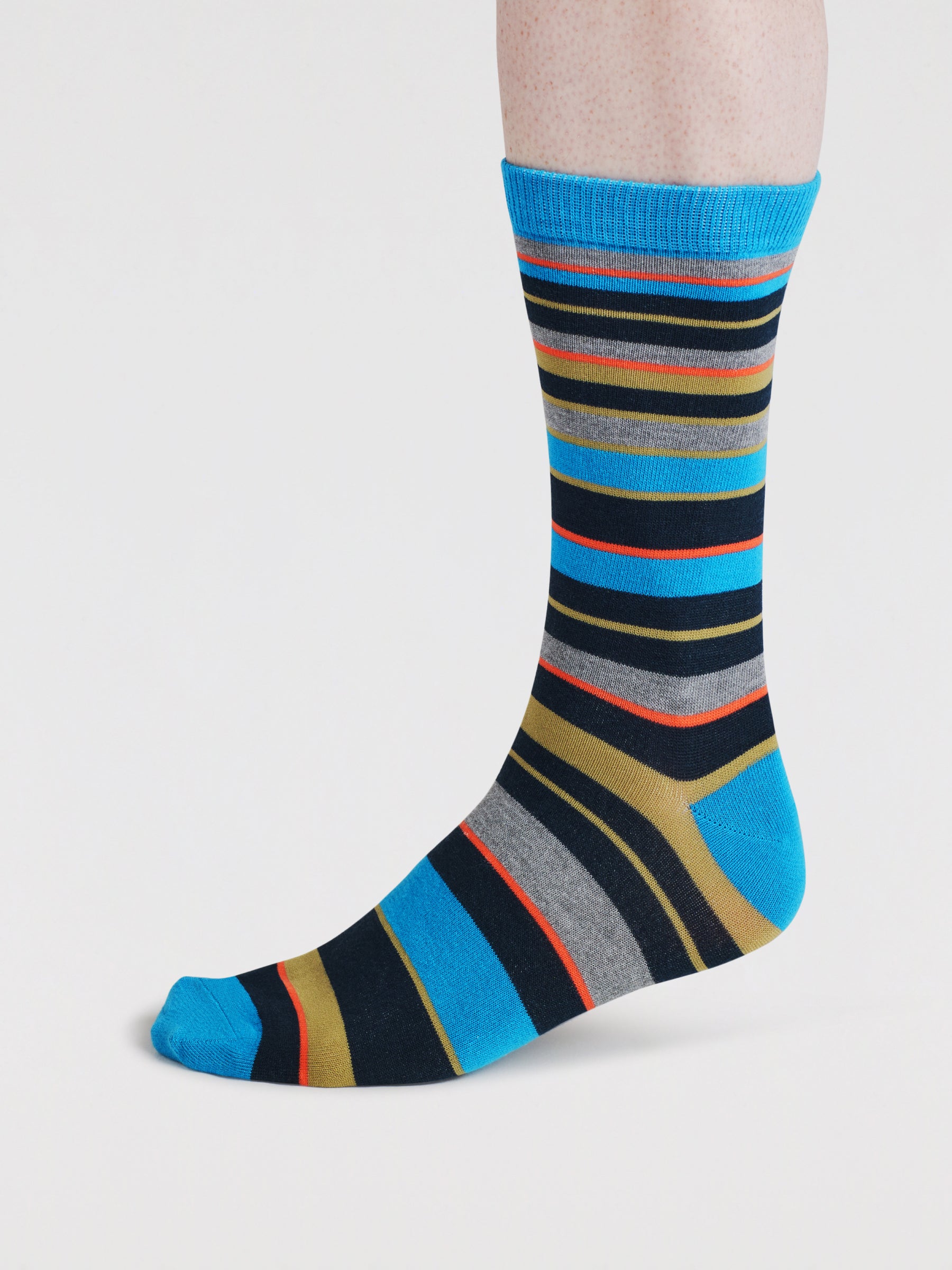 Mens Collins Beer Bamboo 4 Sock Gift Box - Multi