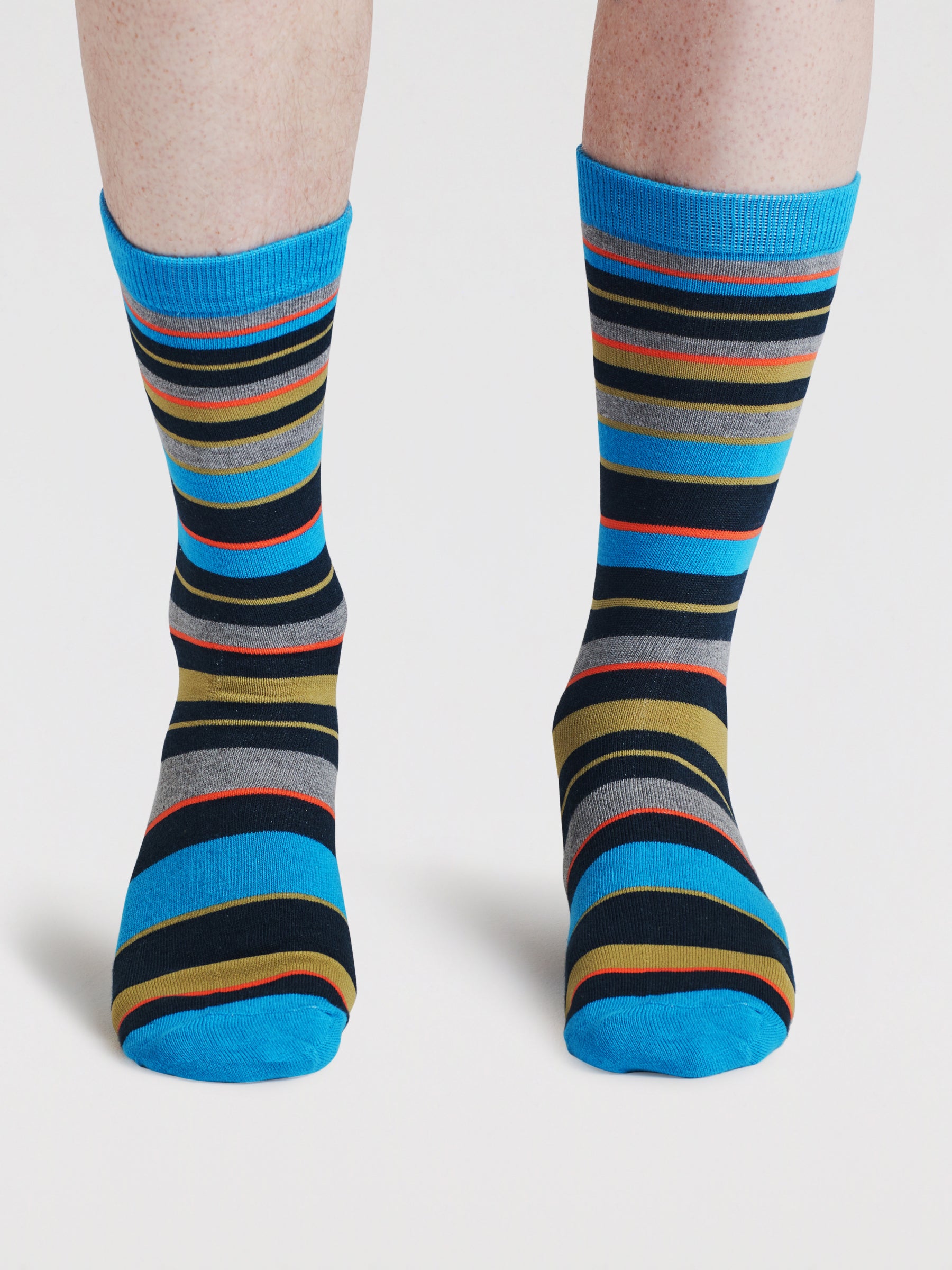 Mens Collins Beer Bamboo 4 Sock Gift Box - Multi