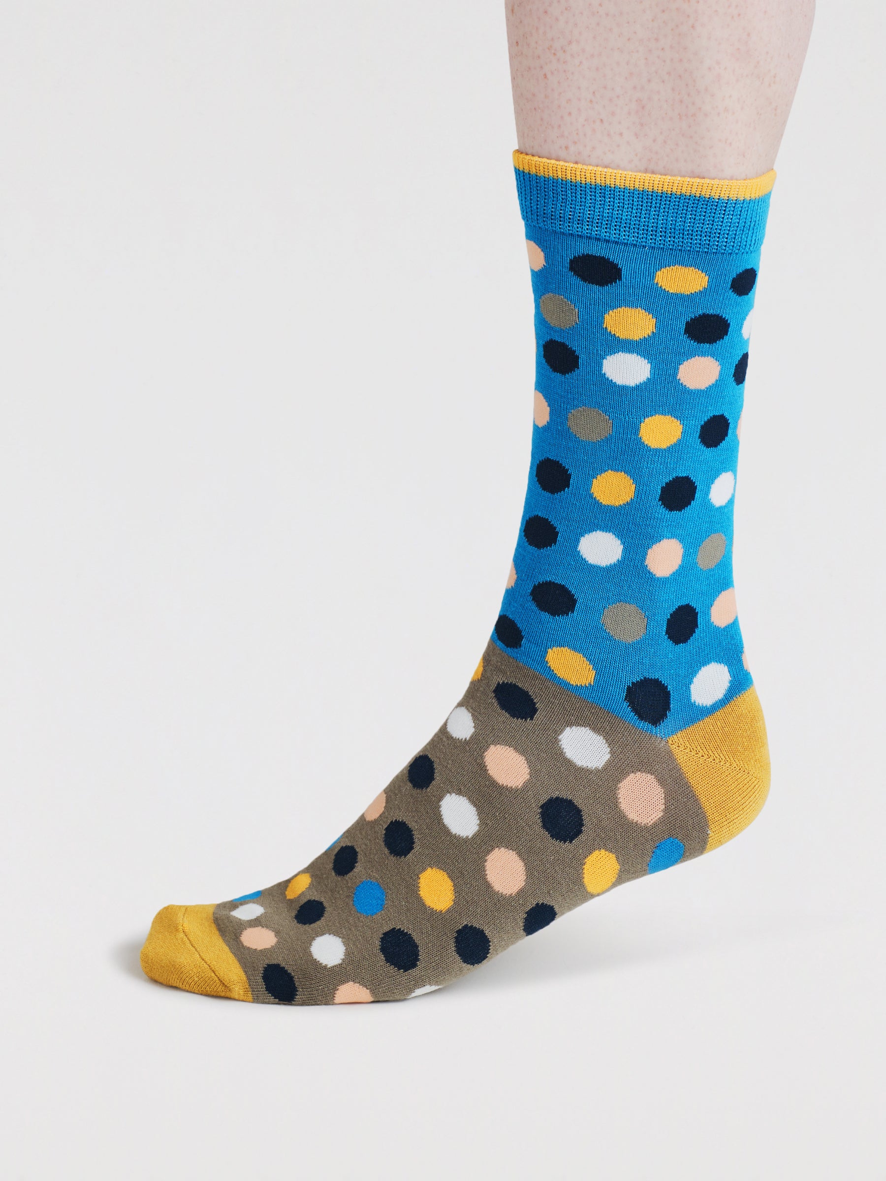 Mens Collins Beer Bamboo 4 Sock Gift Box - Multi