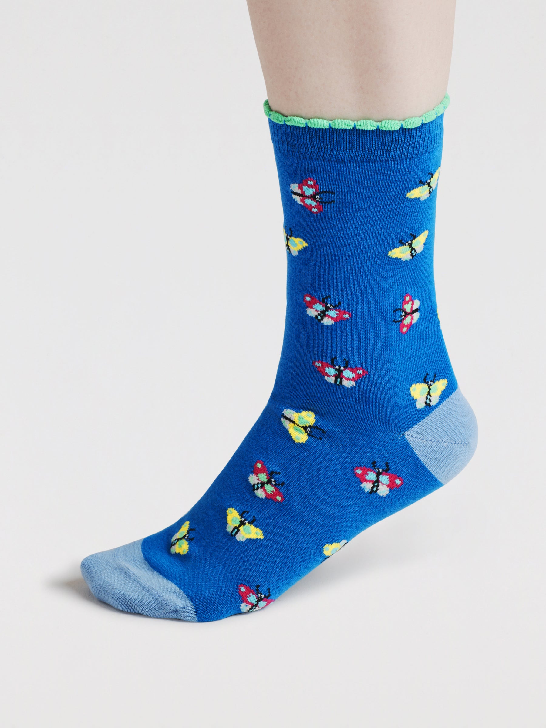 Womens Cloris Insect Organic Cotton 4 Sock Gift Box - Multi