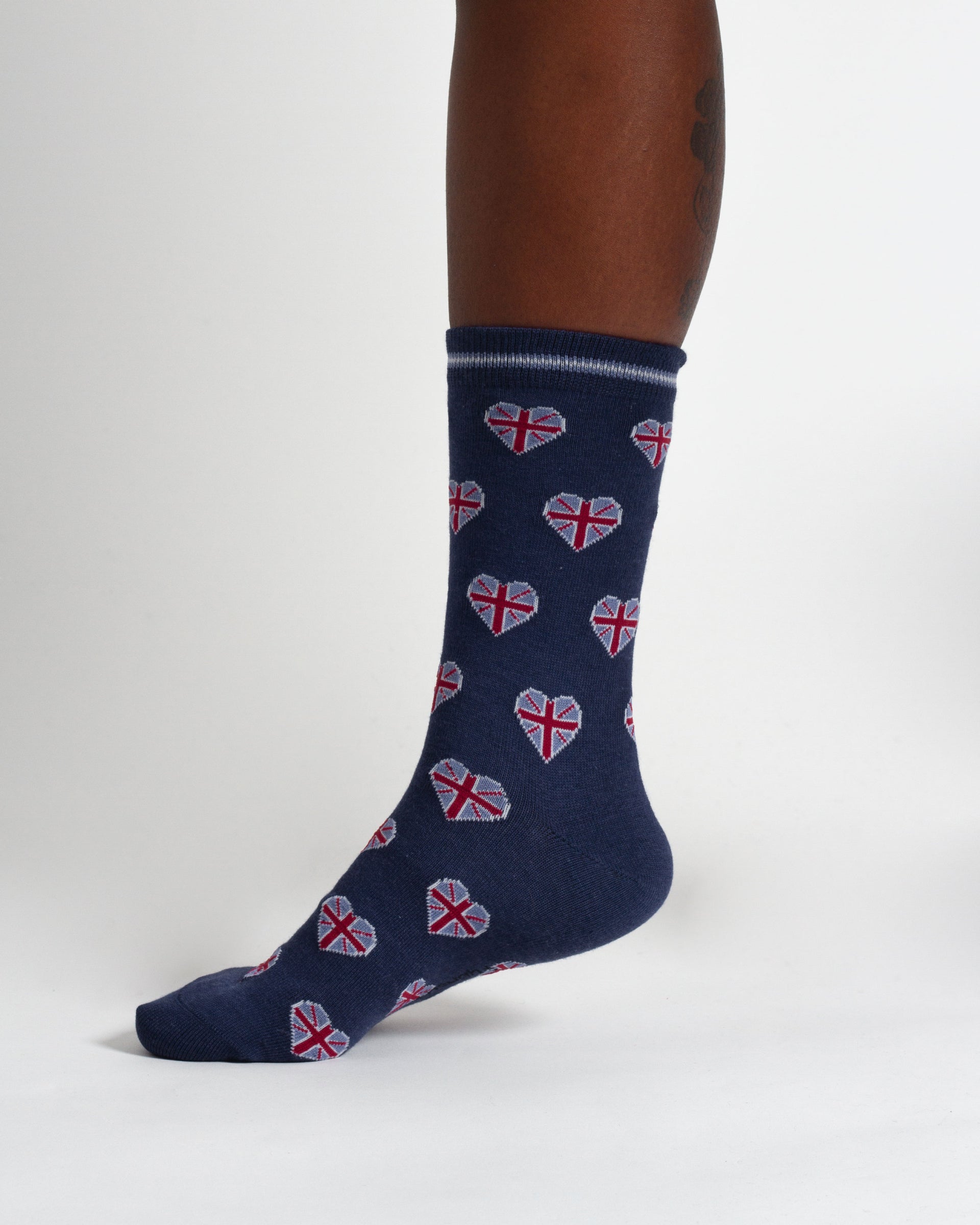 Team GB Bamboo Socks in a Bag - Blue Multi