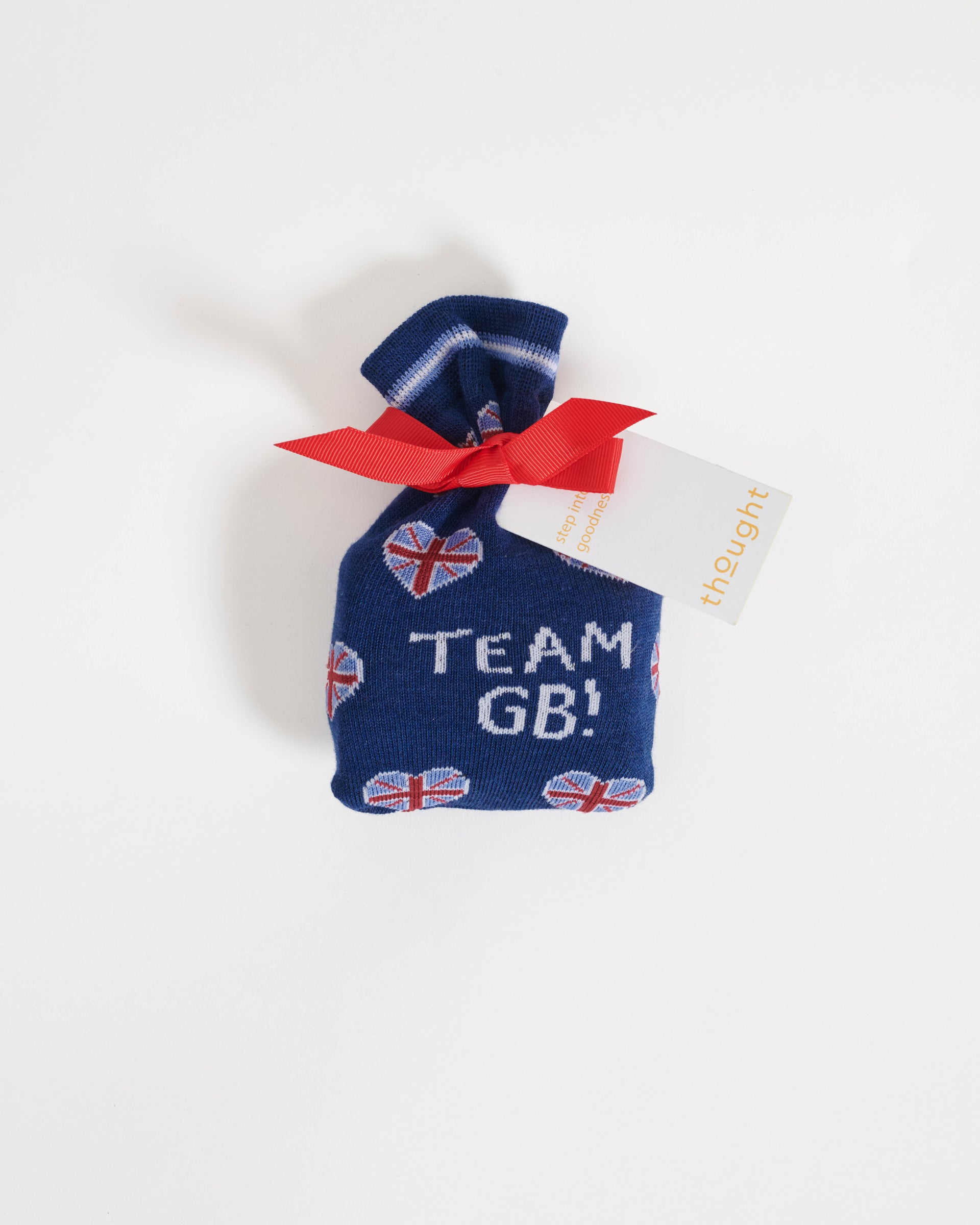Team GB Bamboo Socks in a Bag - Blue Multi