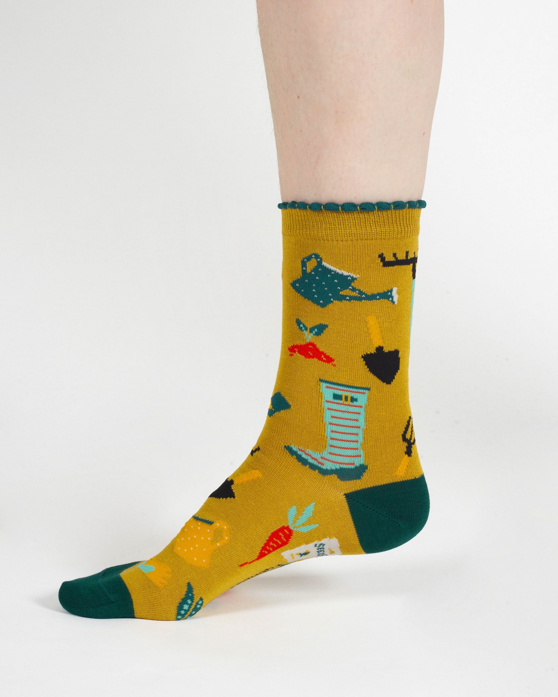 A Perfect Afternoon Organic Cotton Gift Box of 4 Socks - Multi