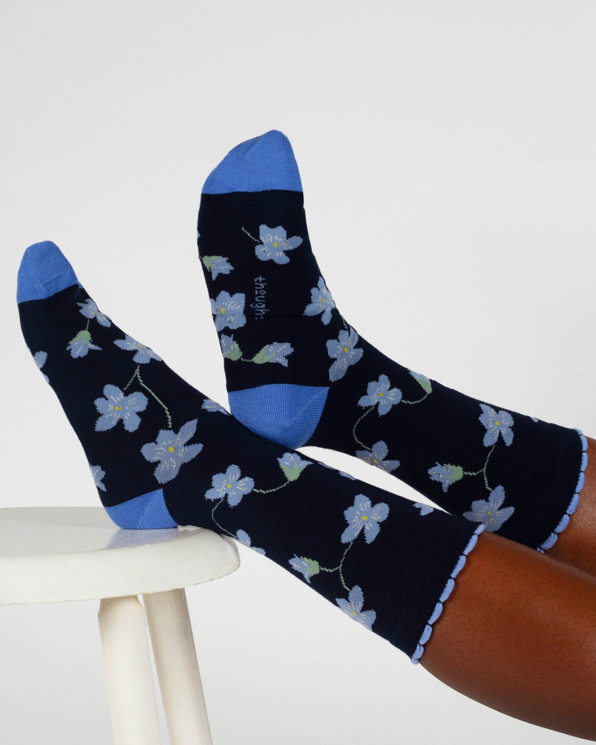 Womens February Birth Flower Sock - Primrose