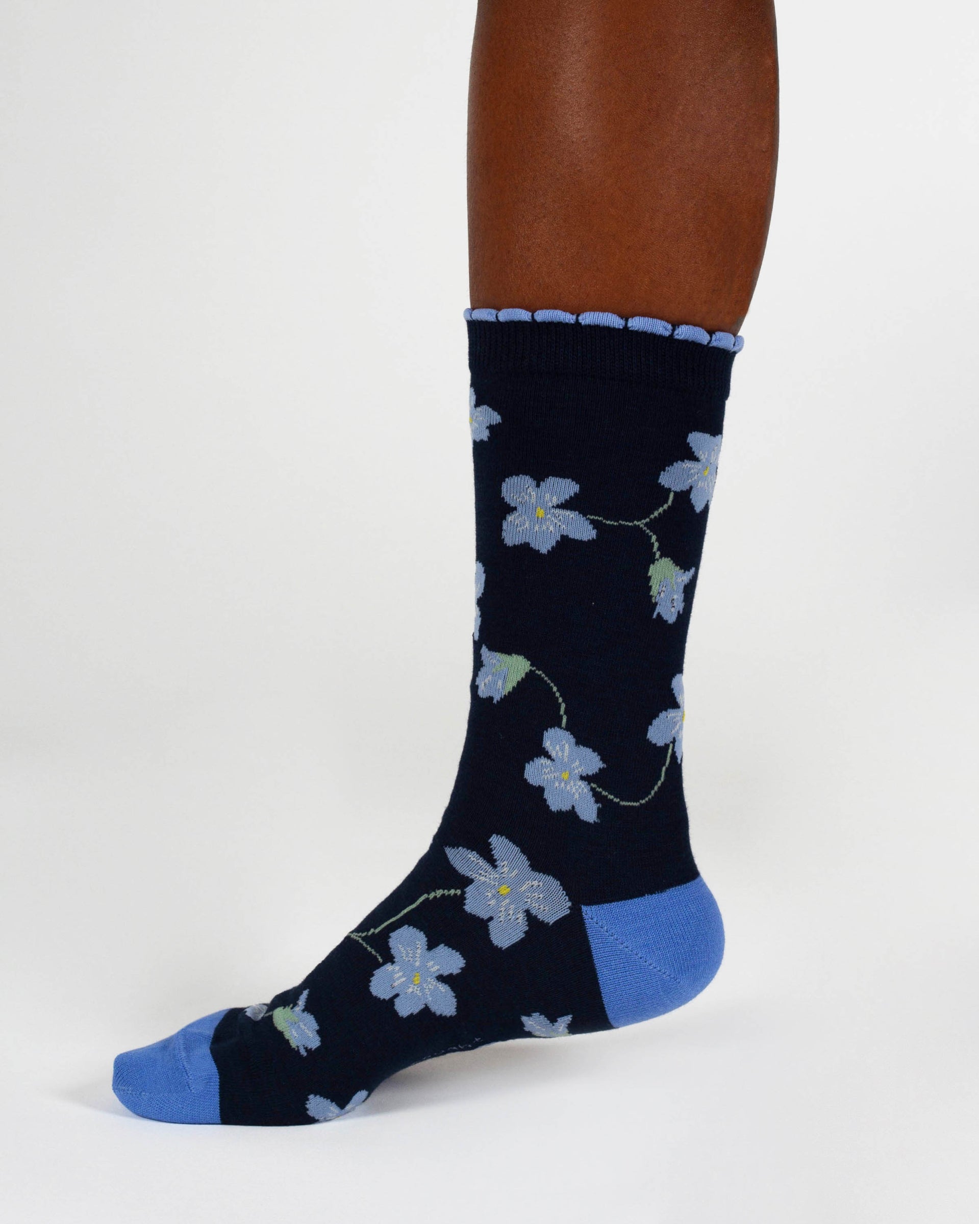 Womens February Birth Flower Sock - Primrose