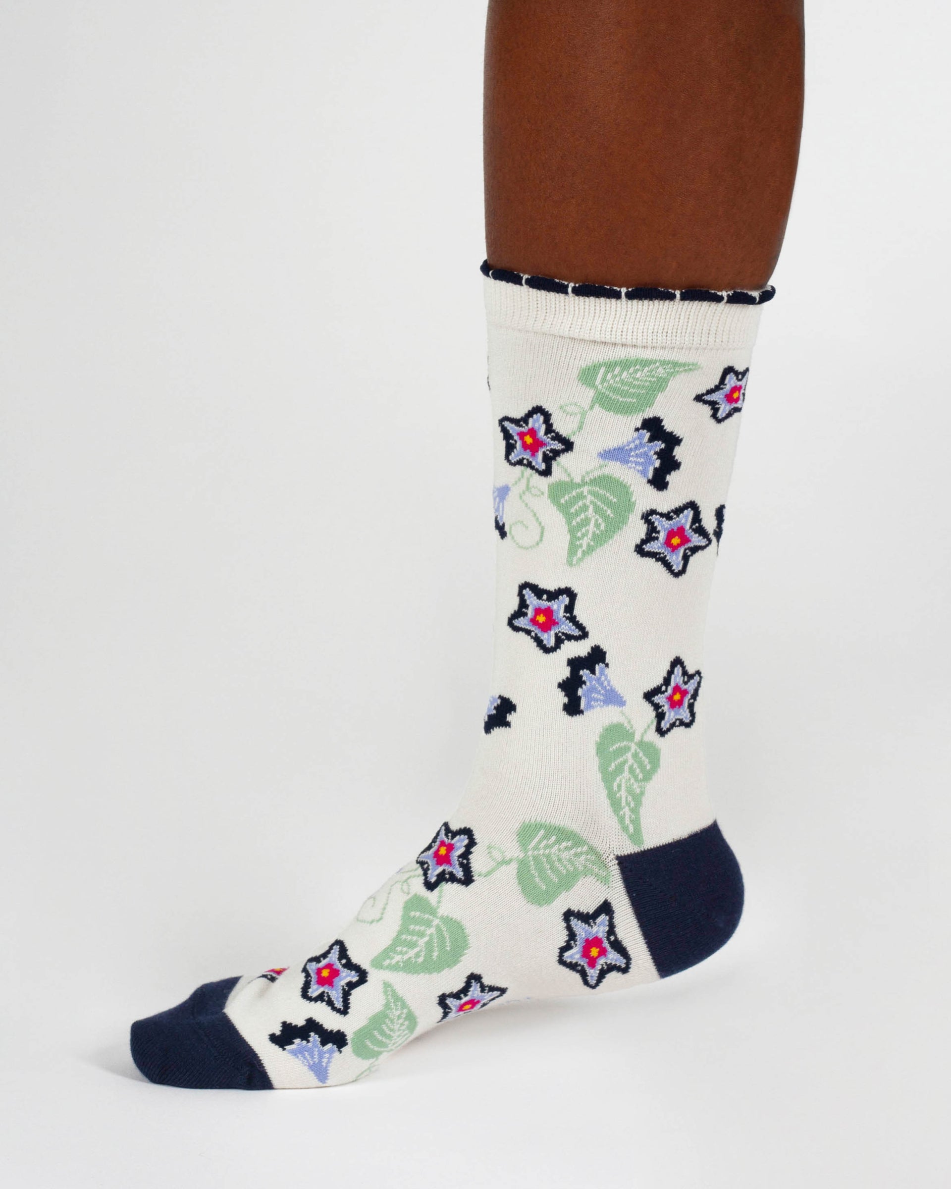 Womens Birth Flower Sock - Morning Glory