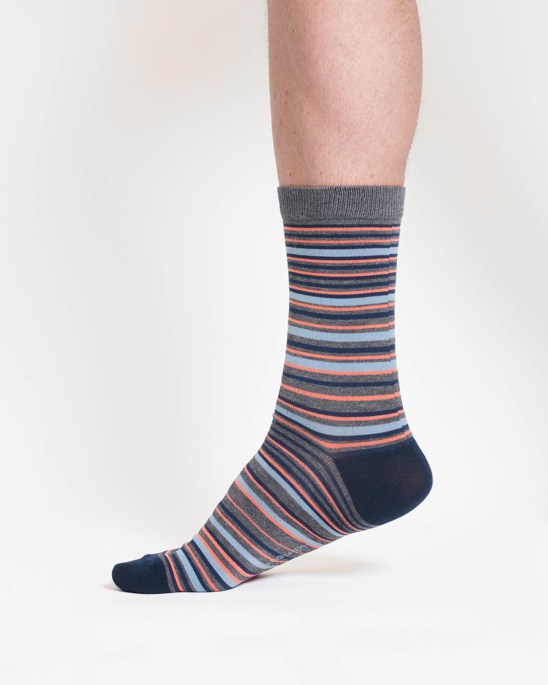 Bicycle Bamboo Gift Box of 4 Socks - Blue/Green/Navy