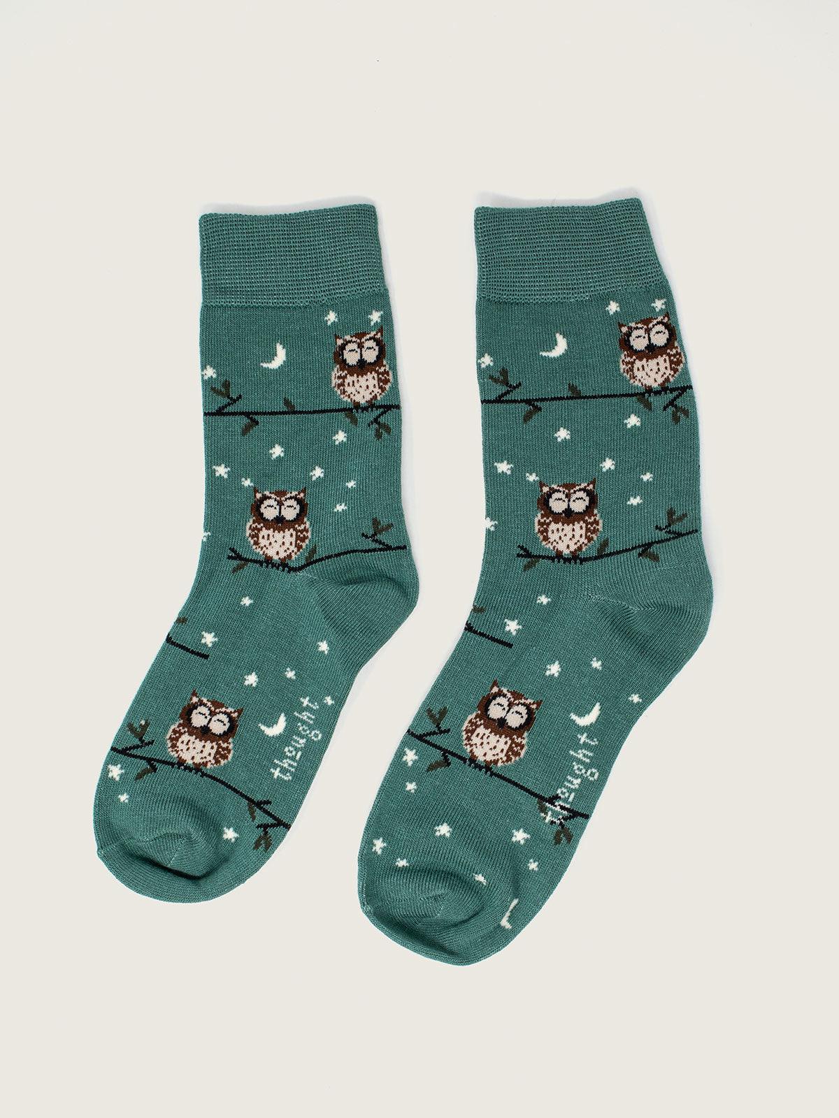 Pretty Night Sky Bamboo Organic Cotton 4 Pack Kids Socks Gift Box - Thought Clothing UK