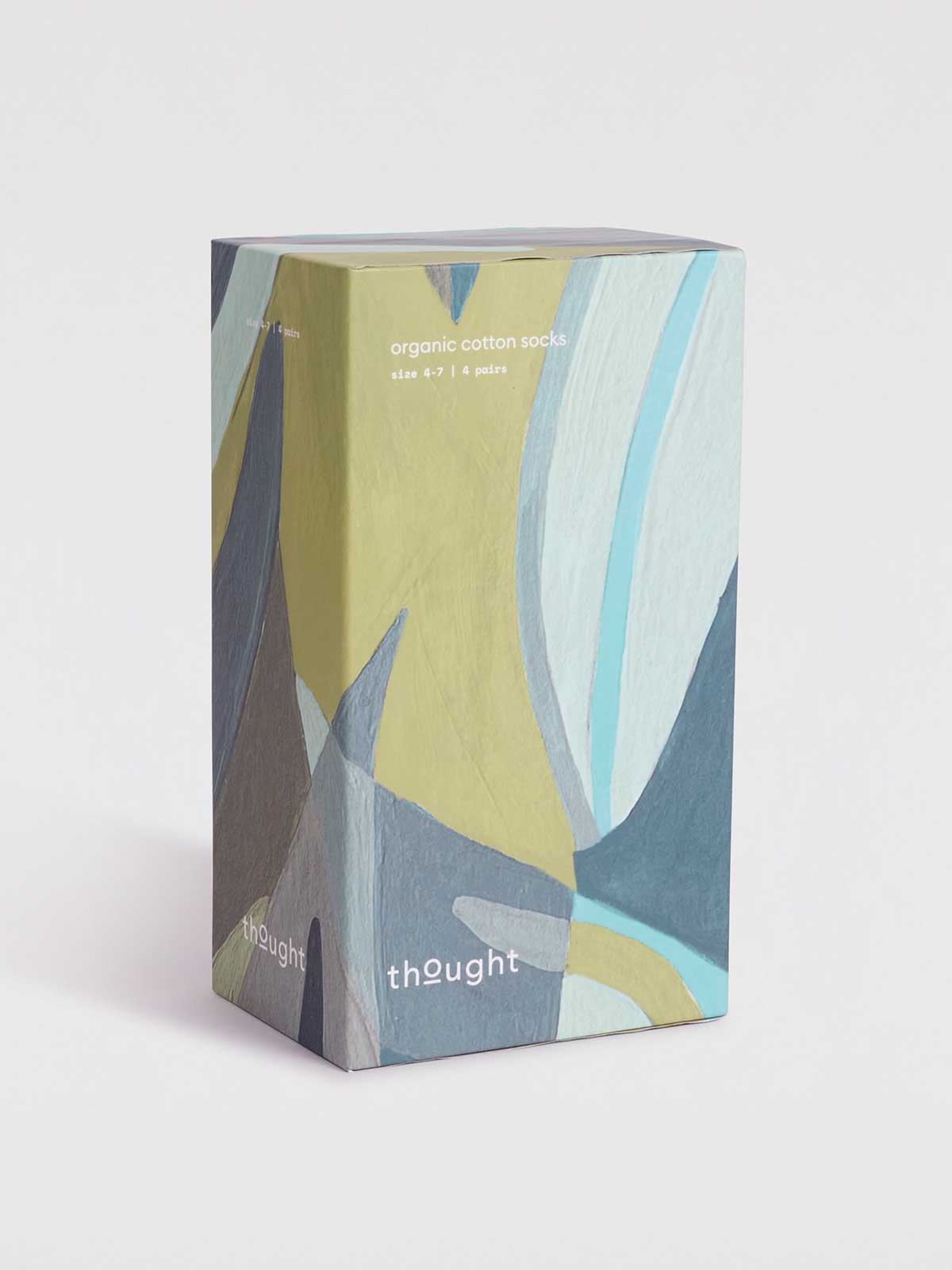 Fiona Organic Cotton Afternoon Tea Sock Box - Multi