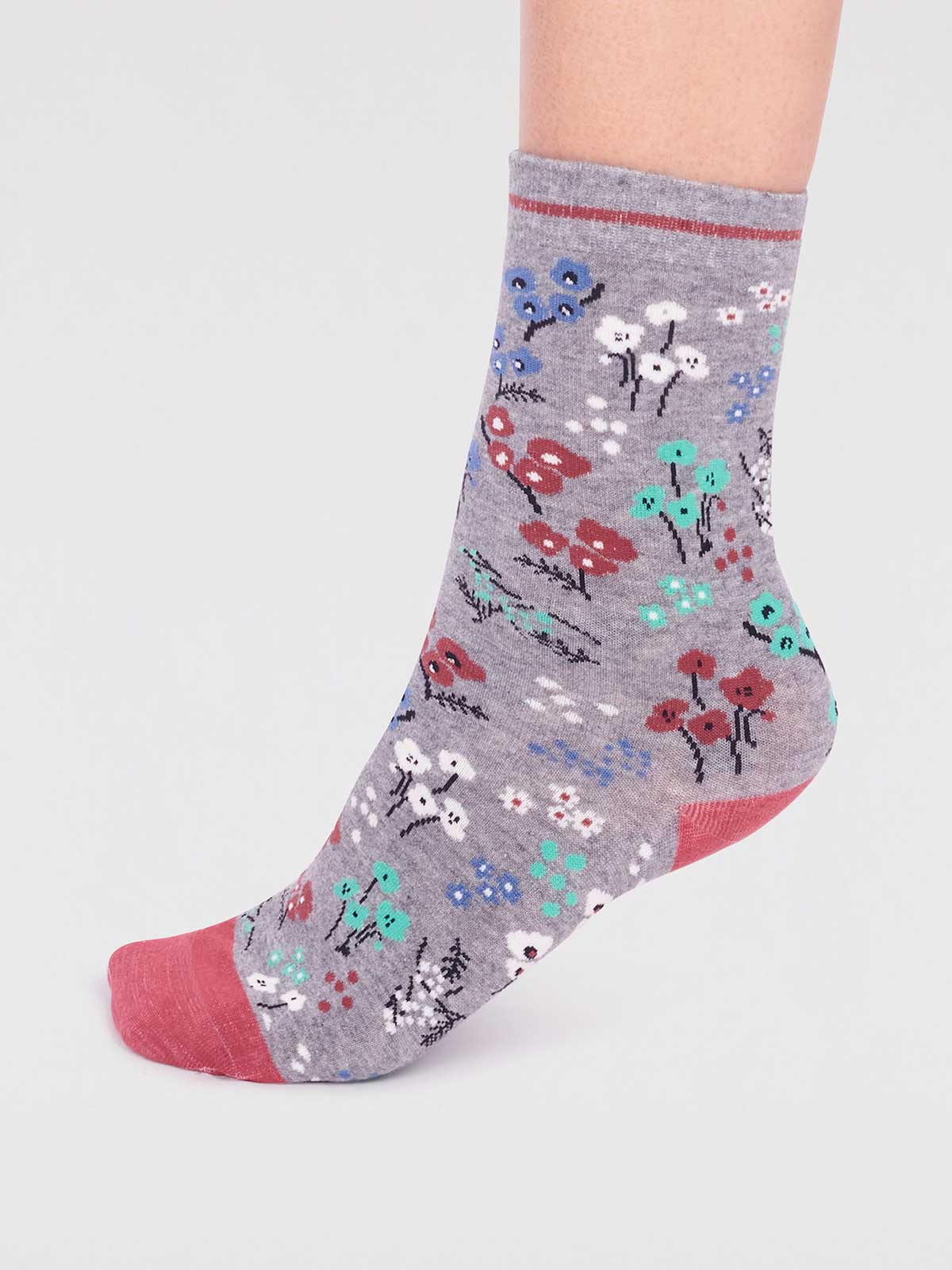 Fiona Organic Cotton Afternoon Tea Sock Box - Multi