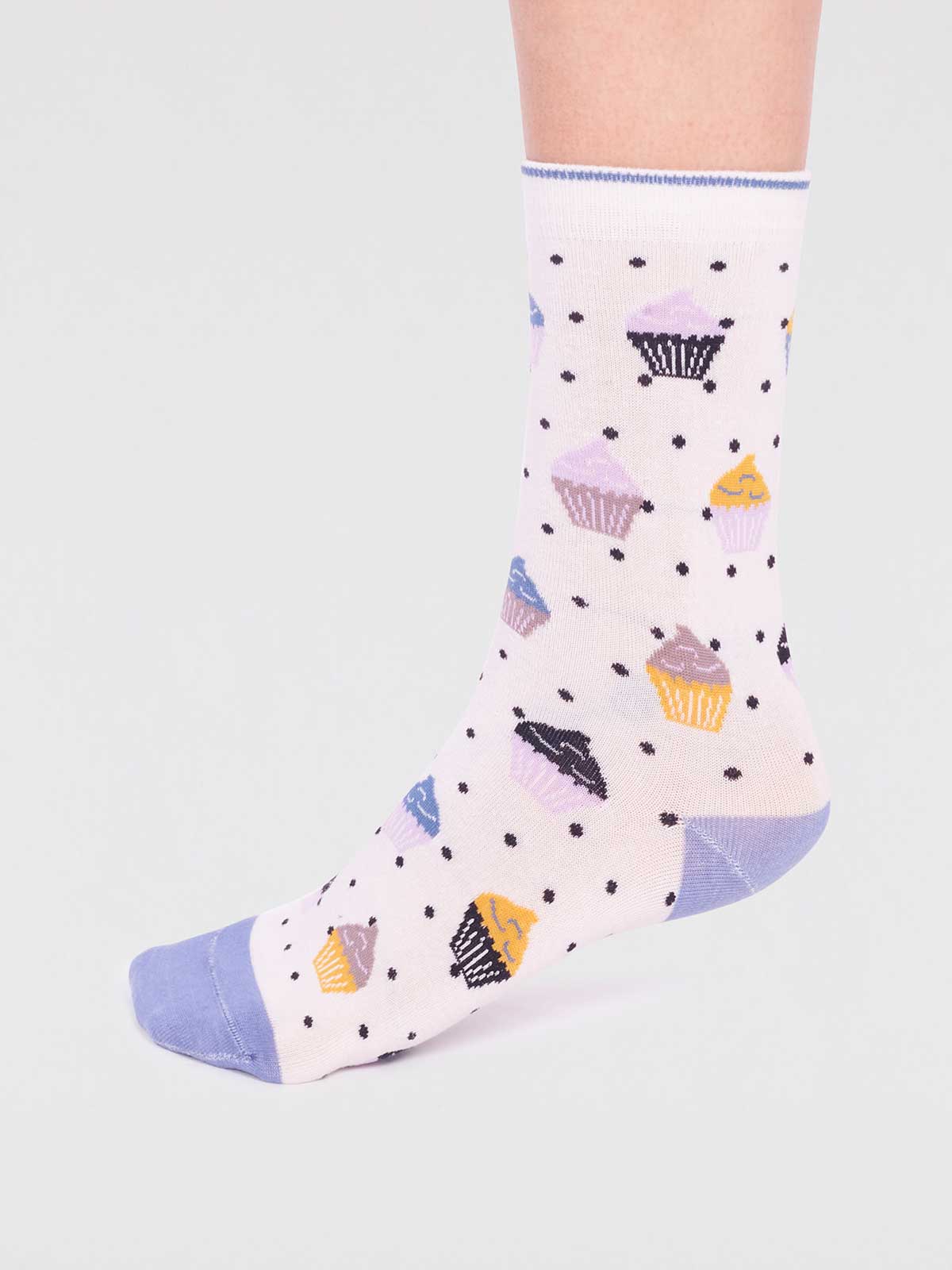 Fiona Organic Cotton Afternoon Tea Sock Box - Multi