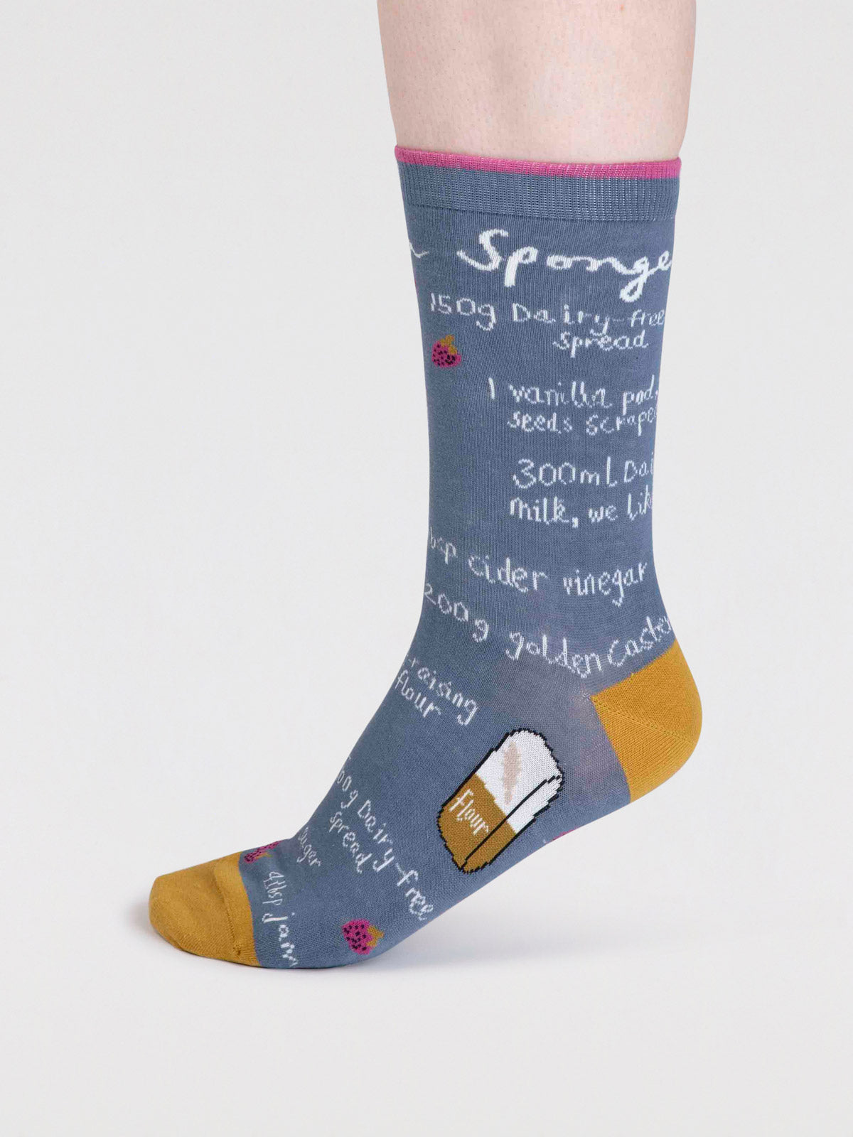 Victoria Organic Cotton Socks In A Bag - Grey Marle