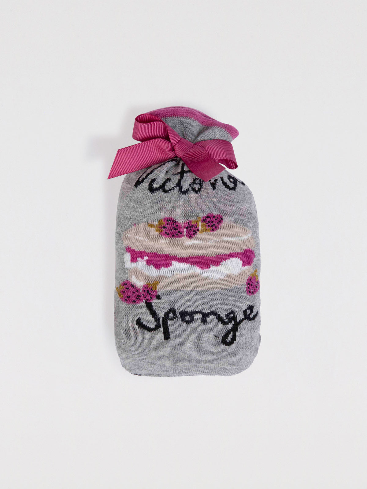Victoria Organic Cotton Socks In A Bag - Grey Marle
