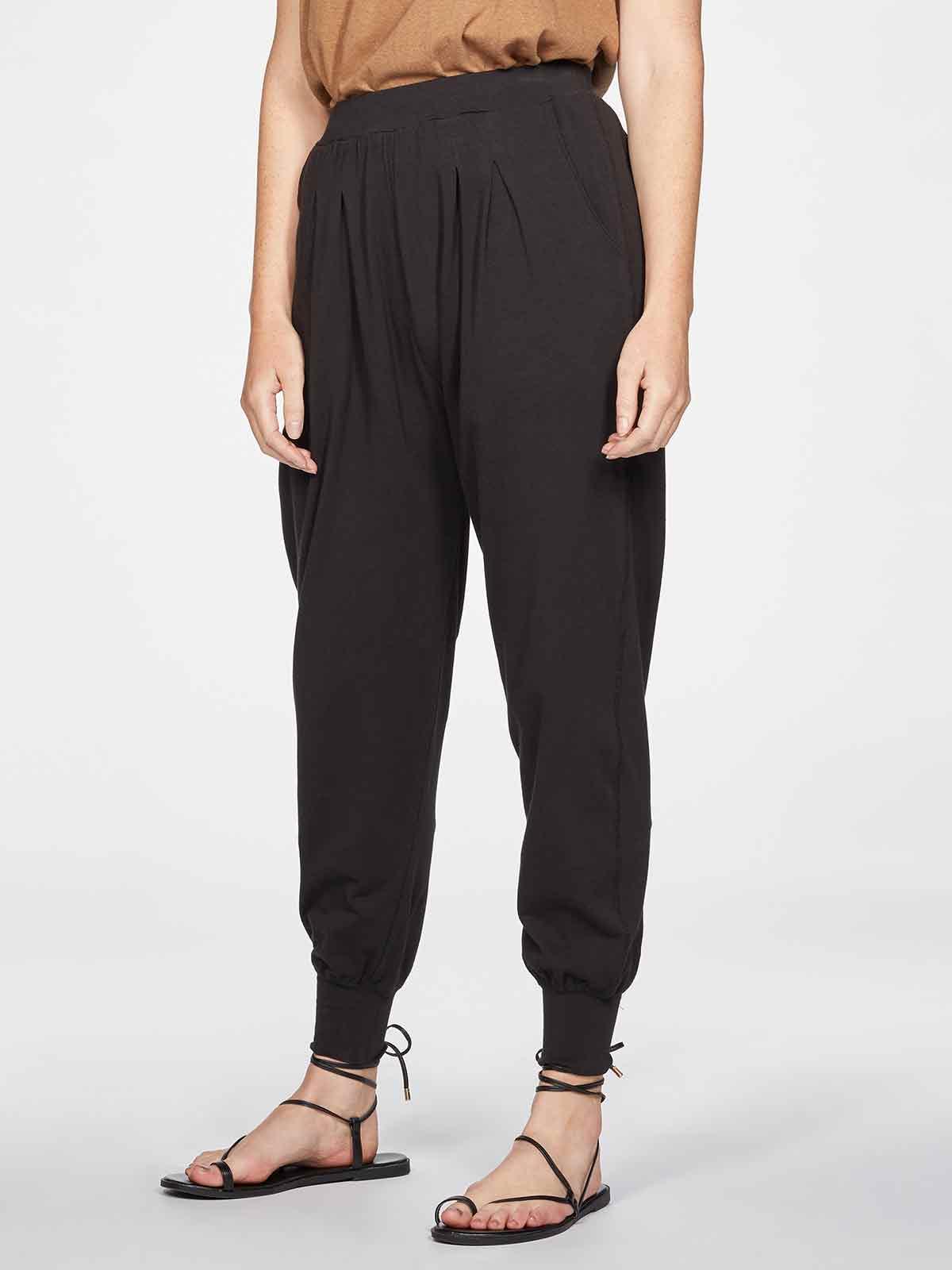 Chia GOTS Organic Cotton Jersey Hareem Joggers - Thought Clothing UK