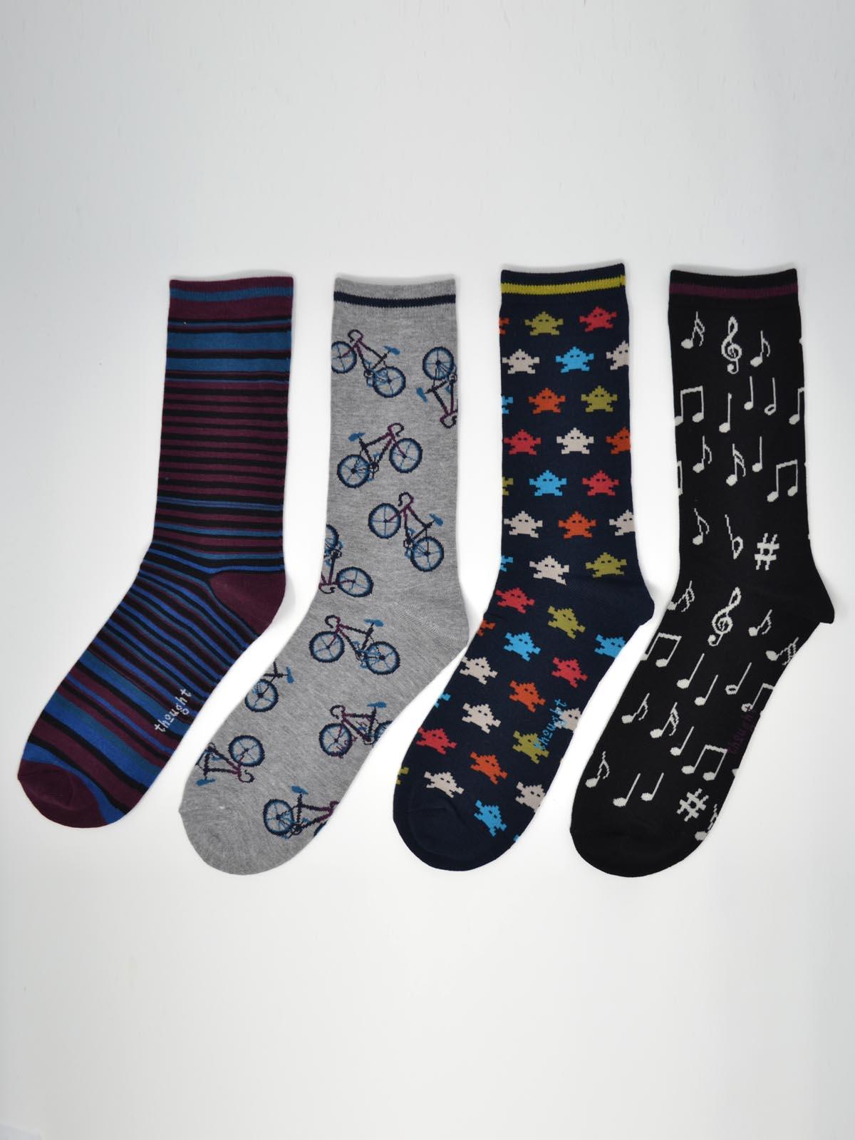 Laurence Sock Gift Box - Multi - Thought Clothing UK