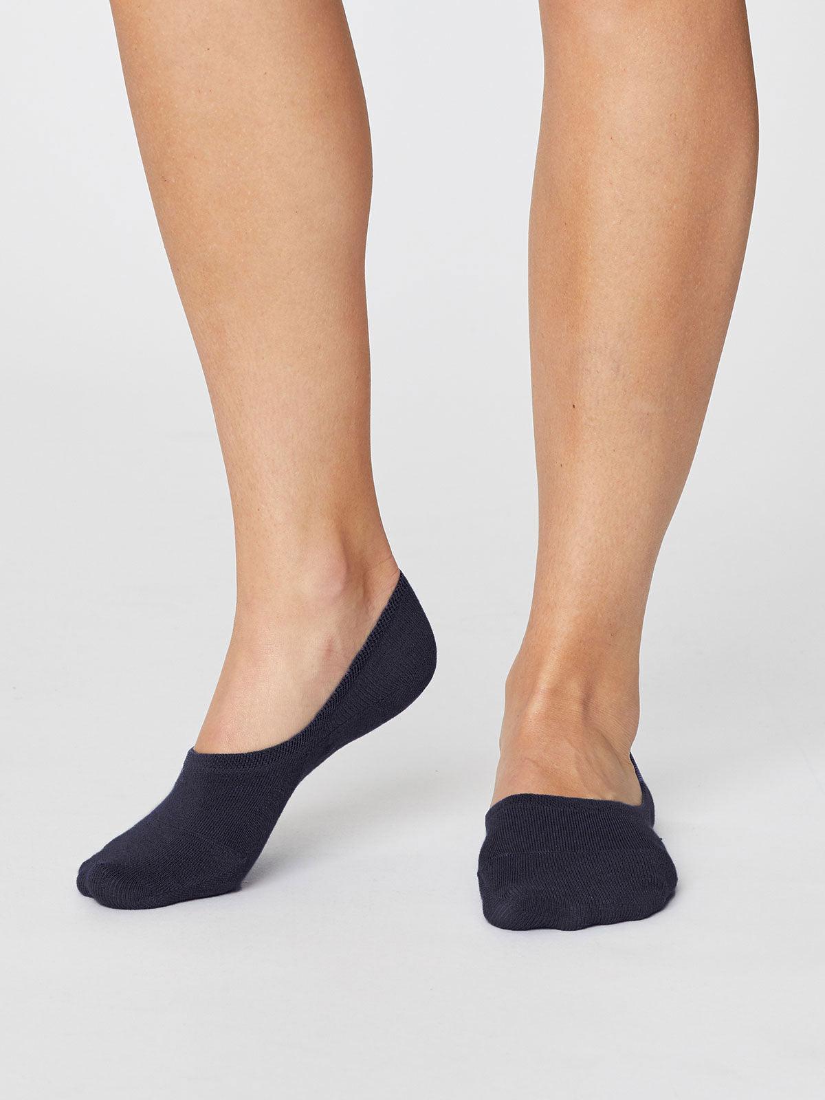 No Show Socks - Navy - Thought Clothing UK