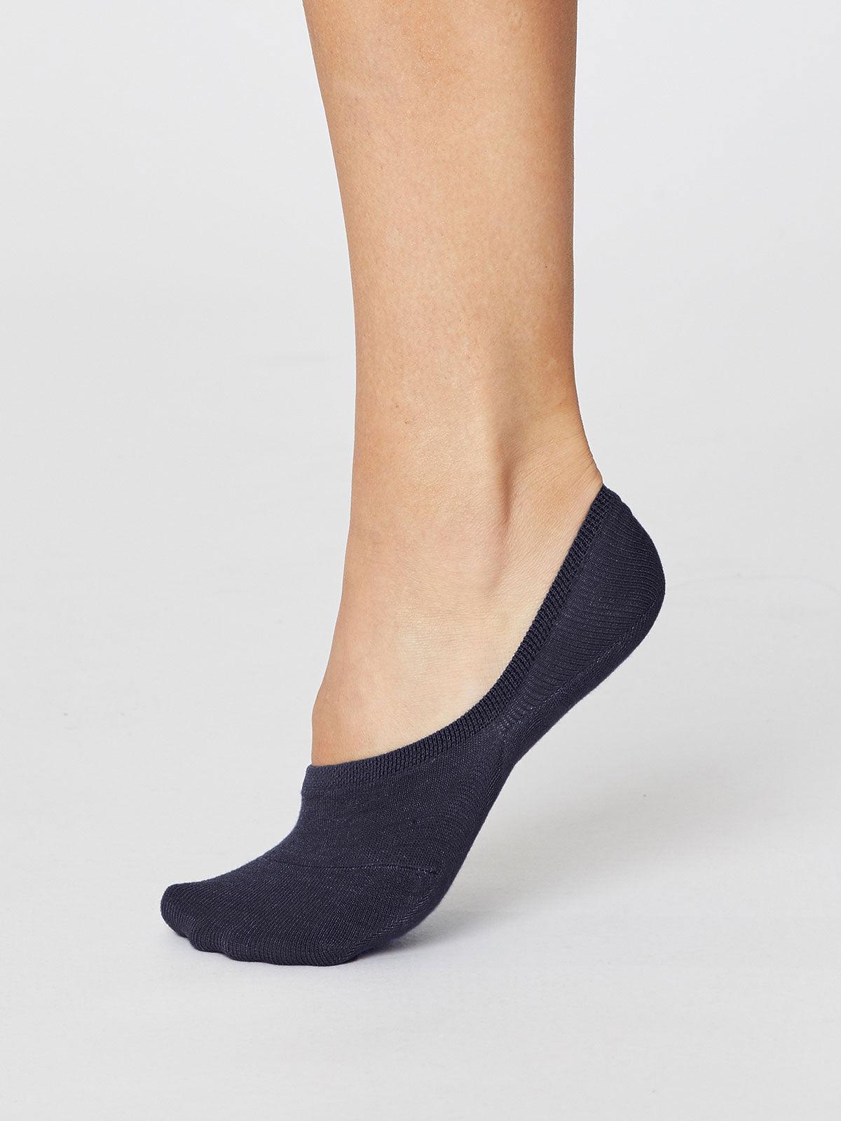 No Show Socks - Navy - Thought Clothing UK
