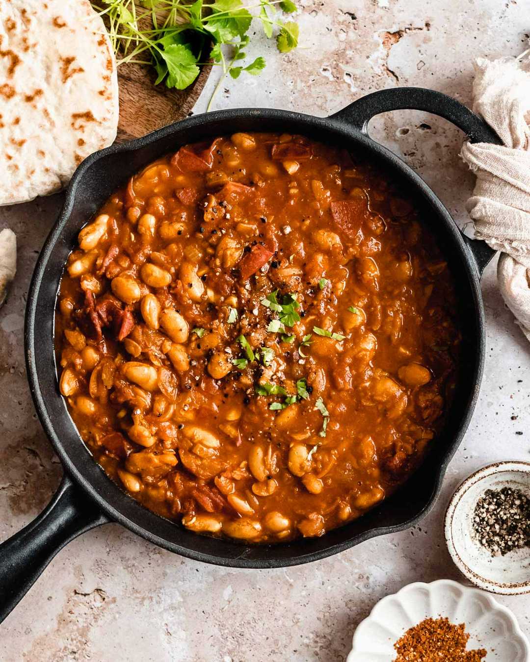 Loubia: Moroccan White Bean Stew