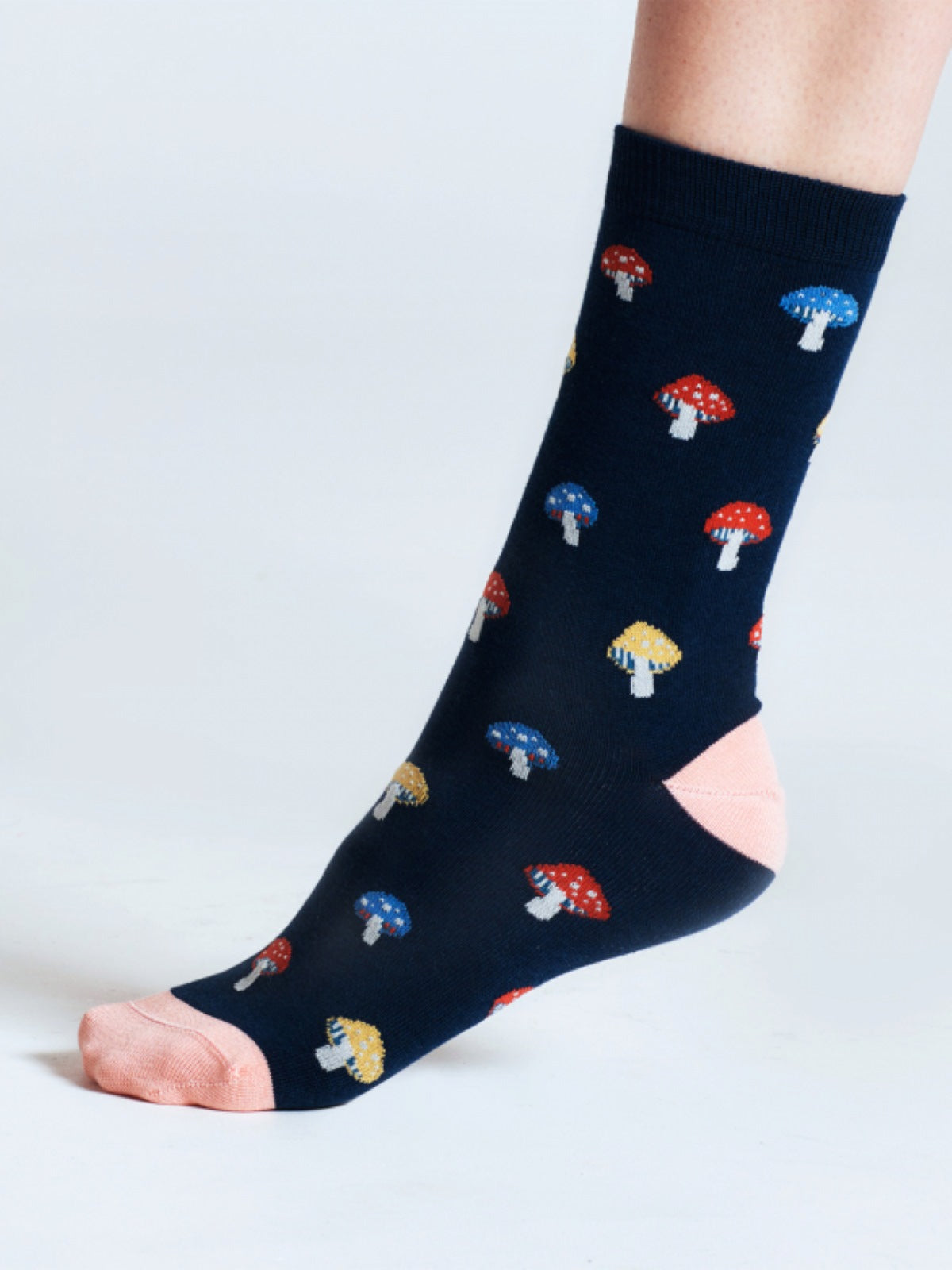 Valeriana Mushroom Bamboo Socks