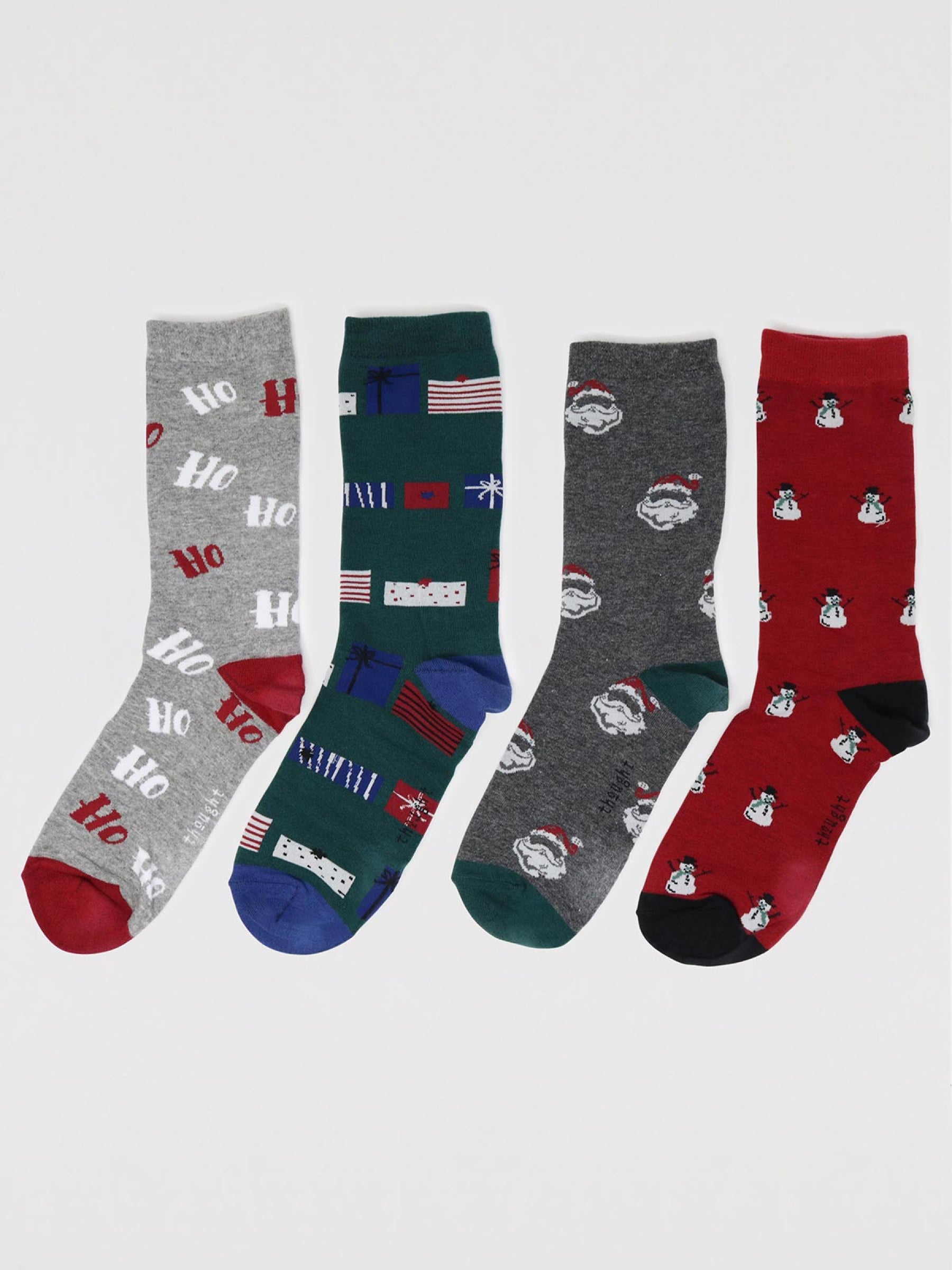 Talton Christmas Sock Box - Multi