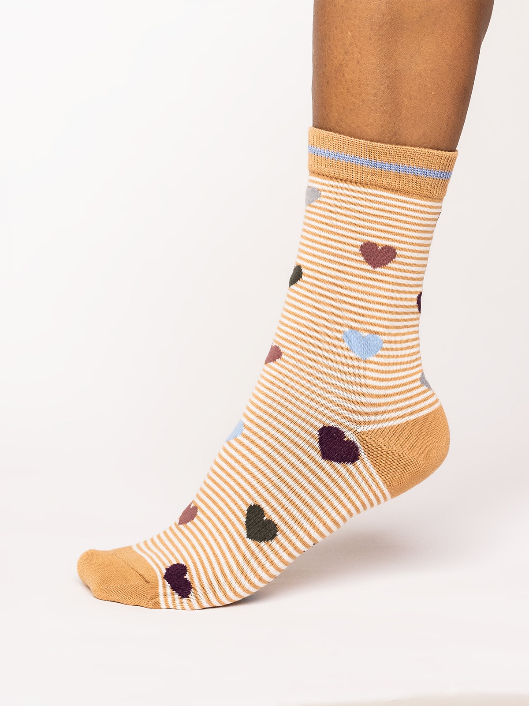 Spot And Stripe Box Of 4 Socks - Multi