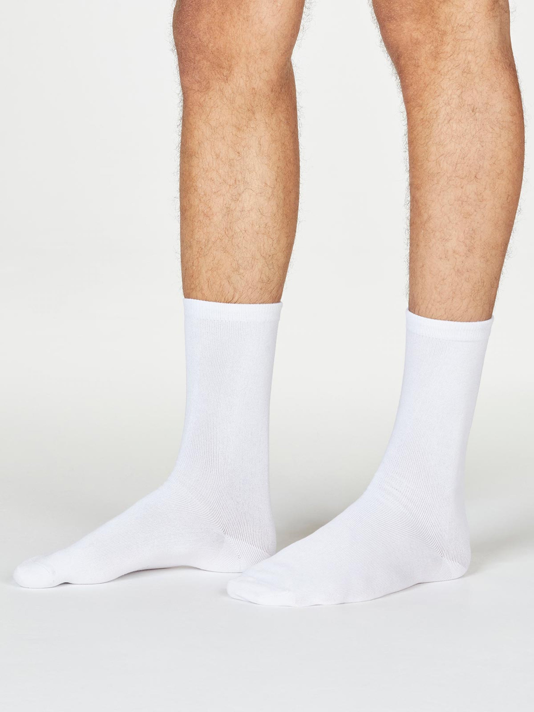 Jimmy Bamboo Organic Cotton Blend Plain Socks