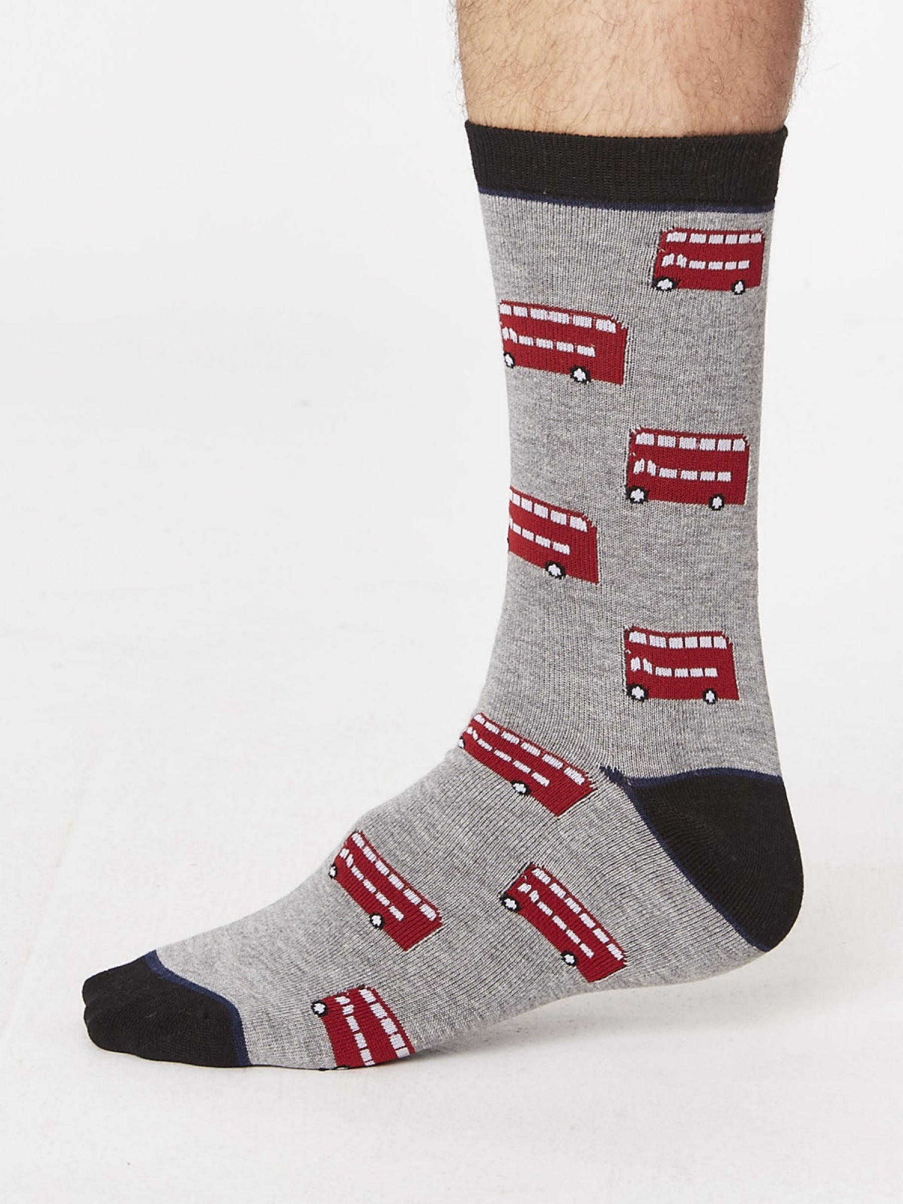 London Bus Bamboo Socks