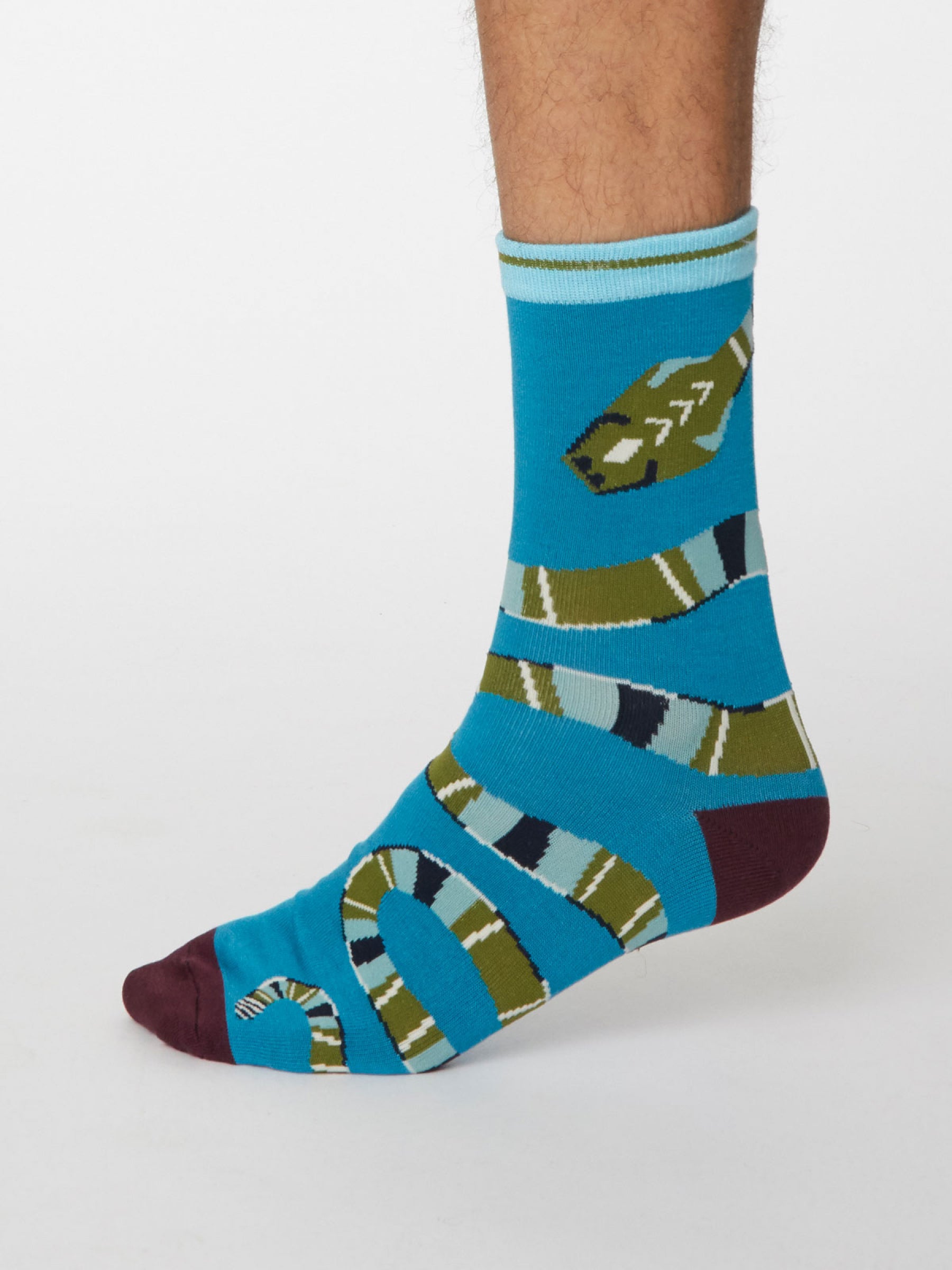 Serpent Socks - Mosaic Blue