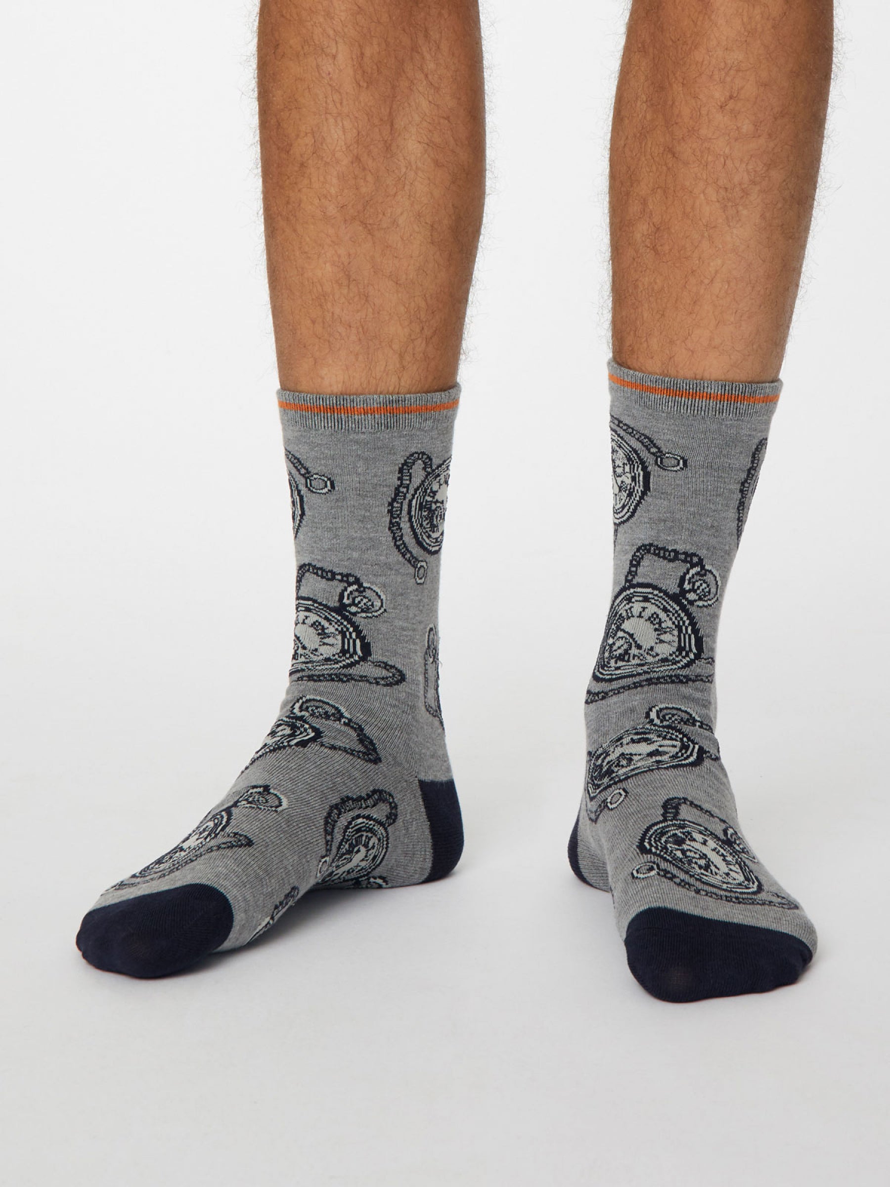 Momento Socks - Mid Grey Marle