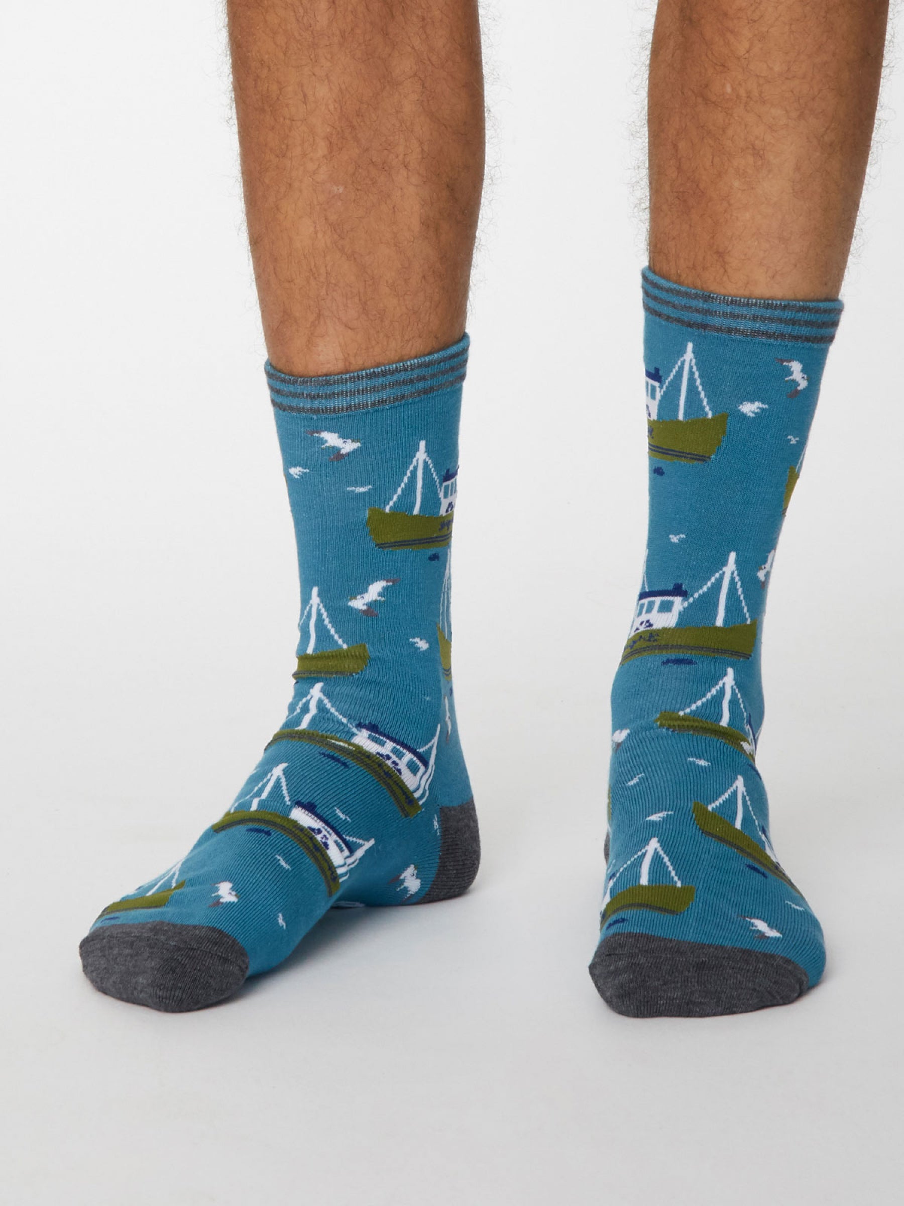 Pesca Socks - Dusty Blue