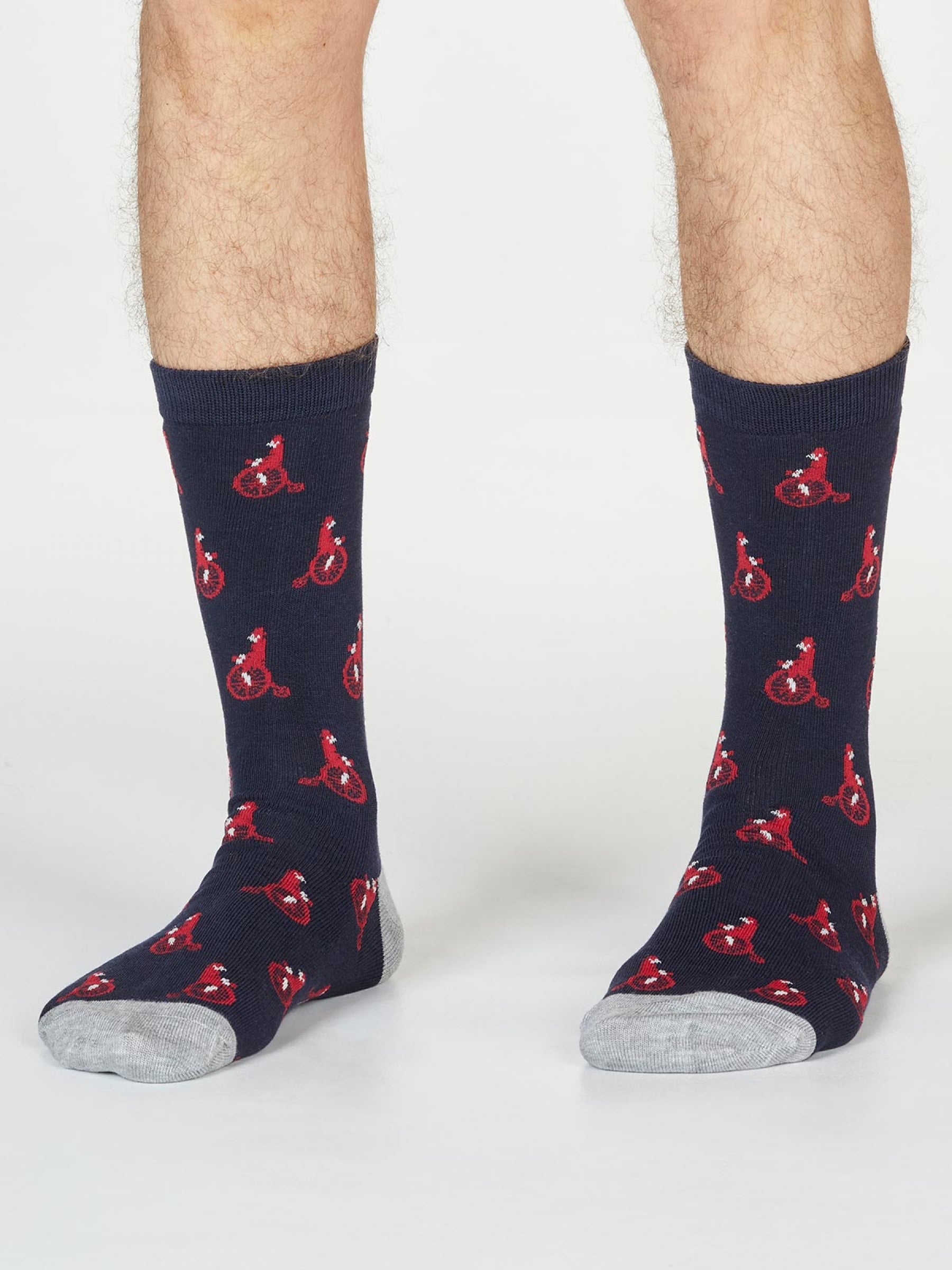 Ashton Bicycle Socks - Dark Navy