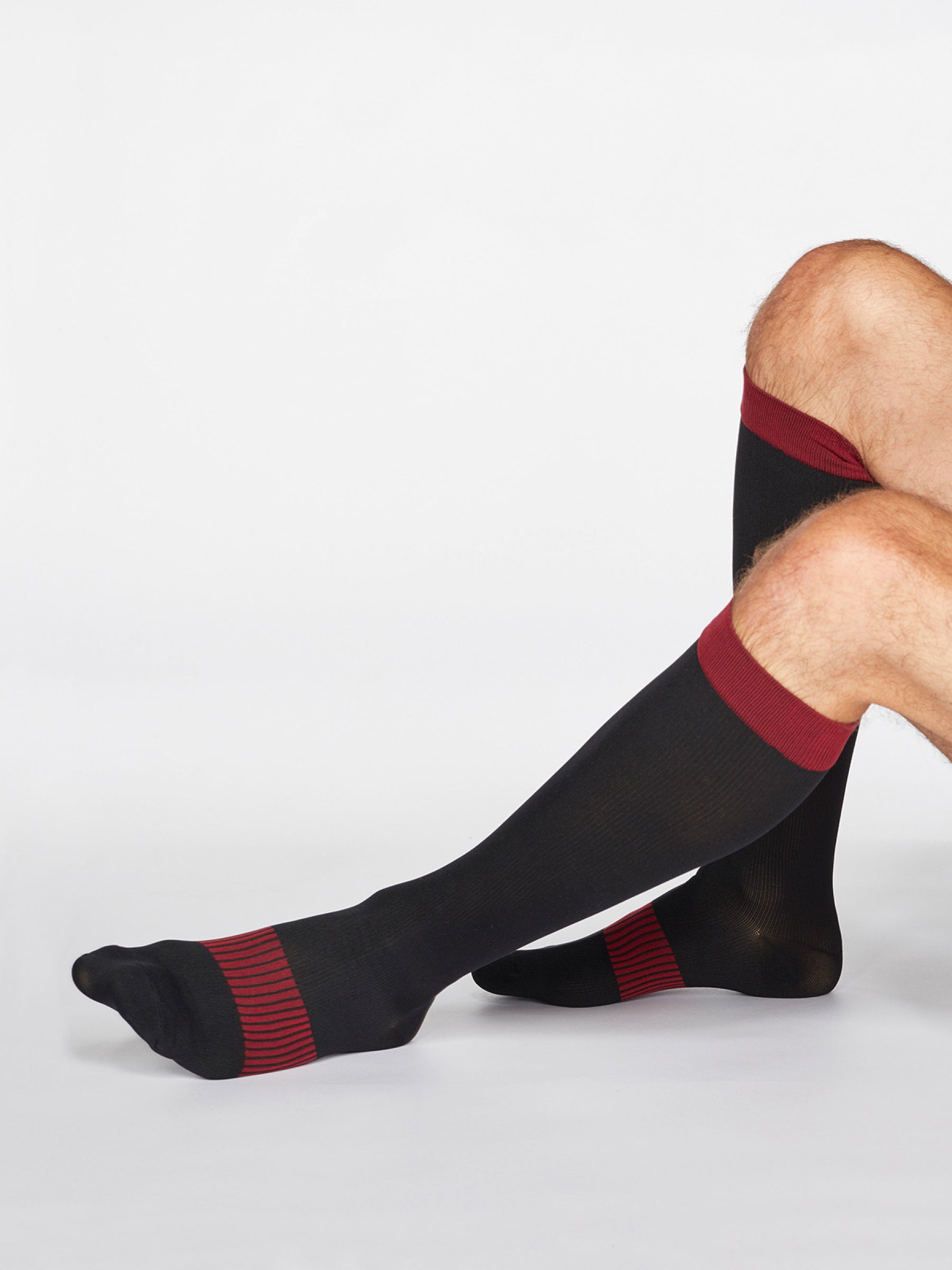 Declan Flight Socks - Black