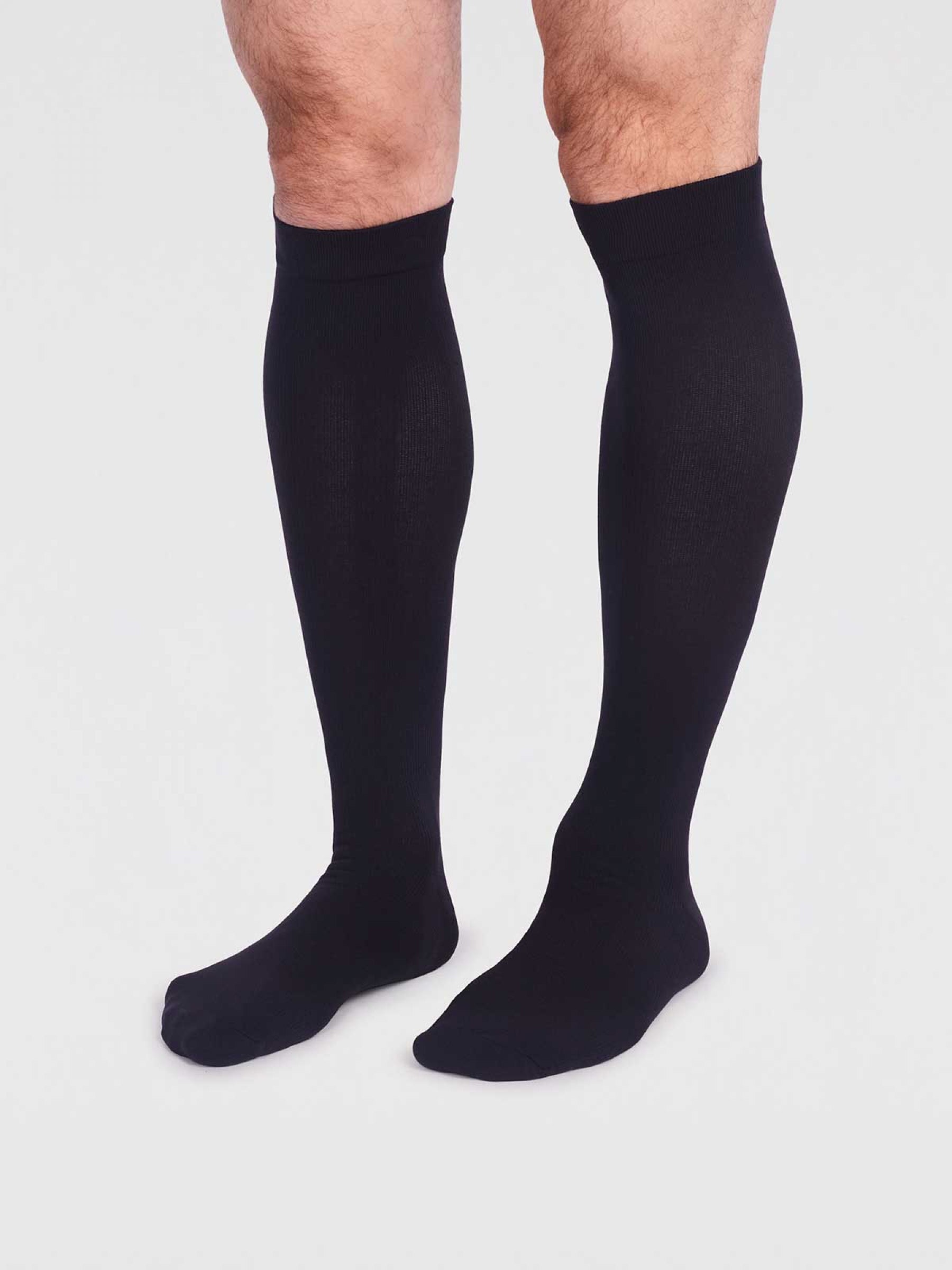 Essential Recycled Nylon Compression Flight Socks - Black