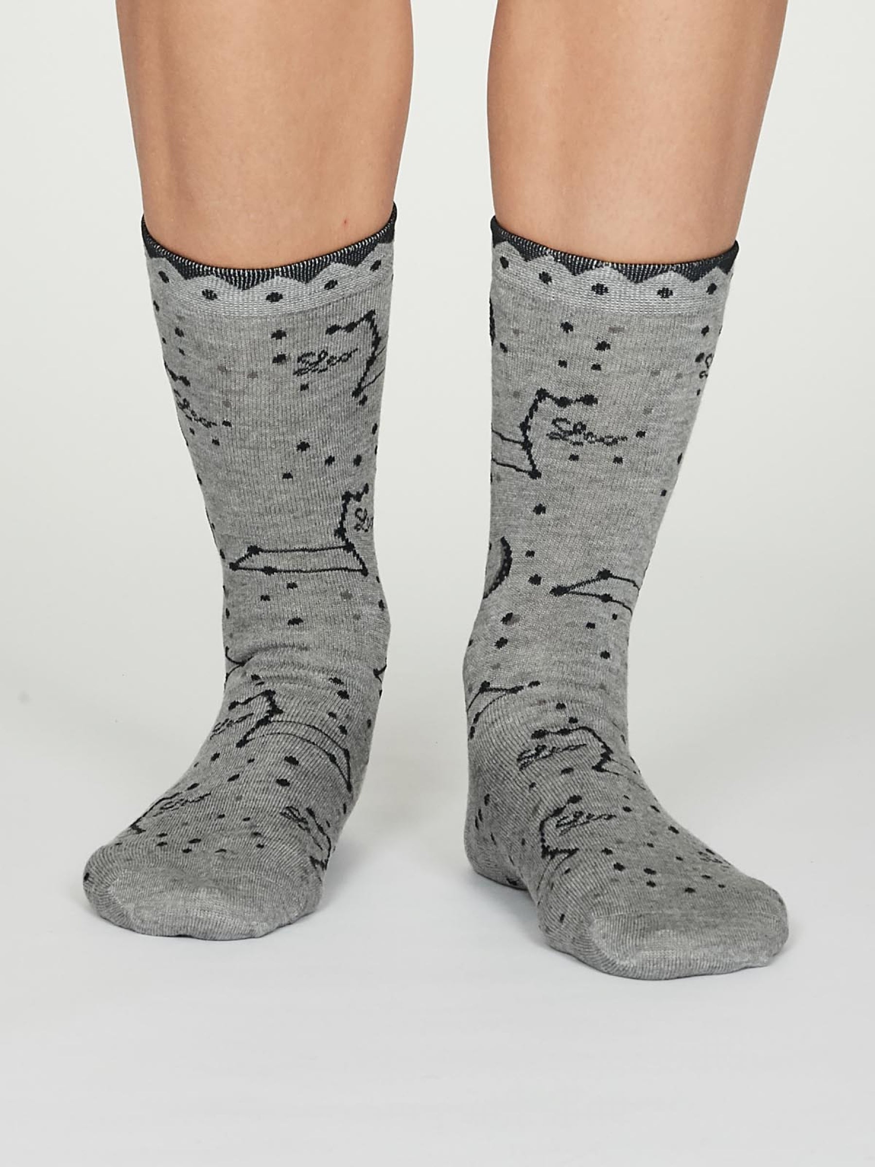 Leo Zodiac Bamboo Organic Cotton Horoscope Star Sign Socks