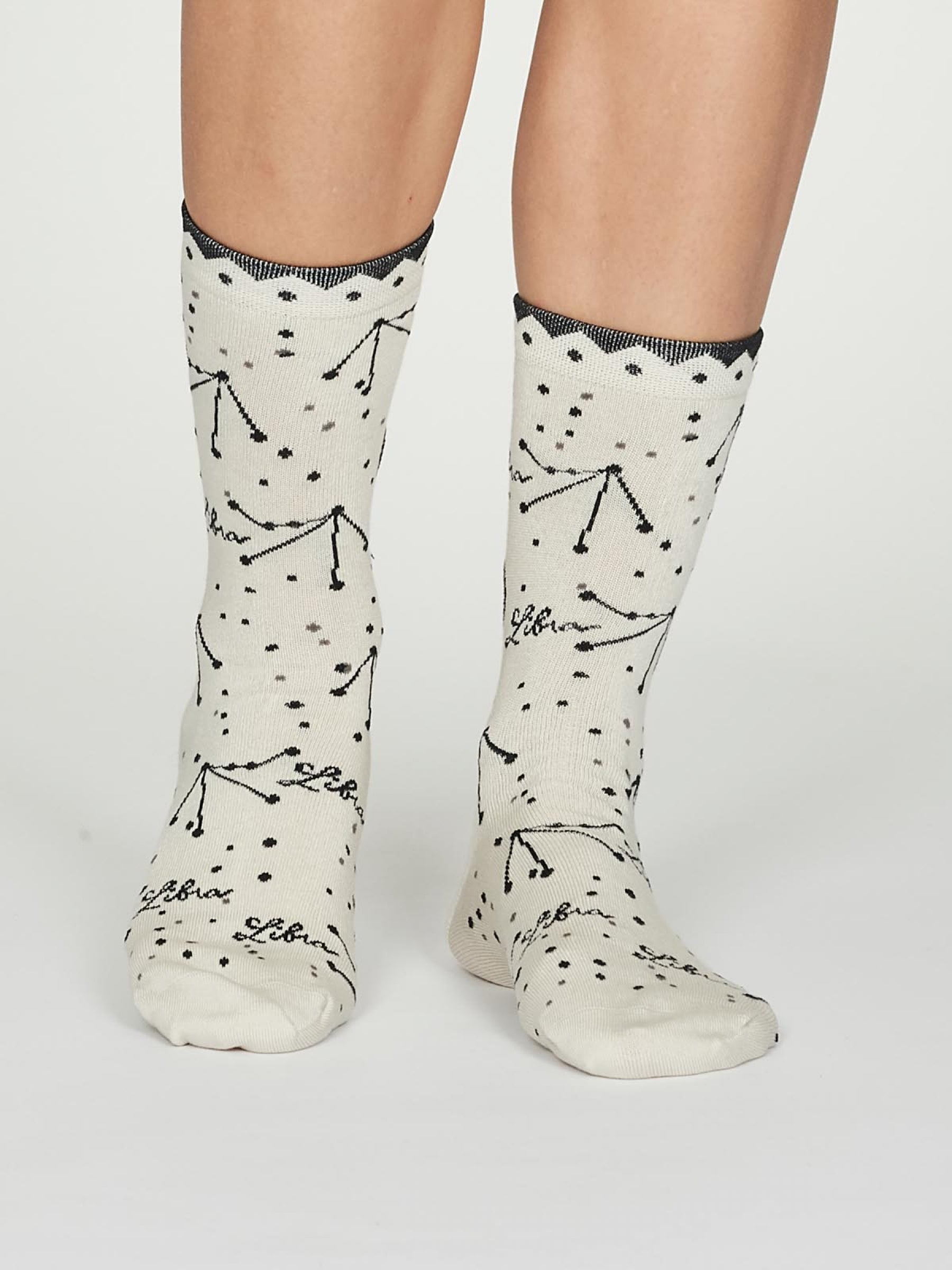 Libra Zodiac Bamboo Organic Cotton Horoscope Star Sign Socks