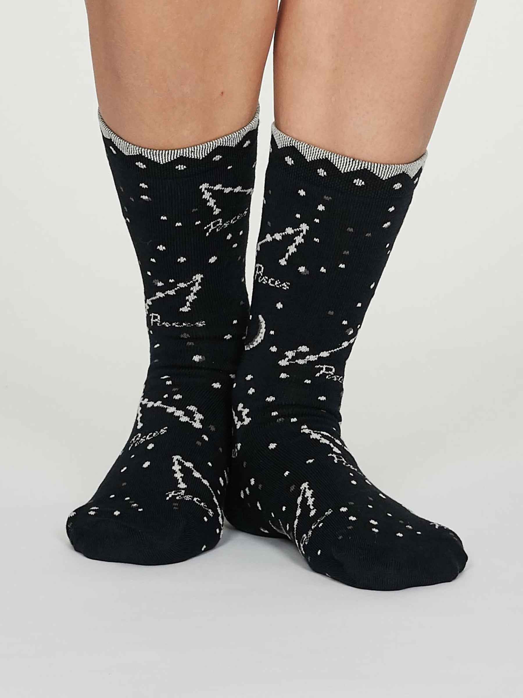 Pisces Zodiac Bamboo Organic Cotton Horoscope Star Sign Socks