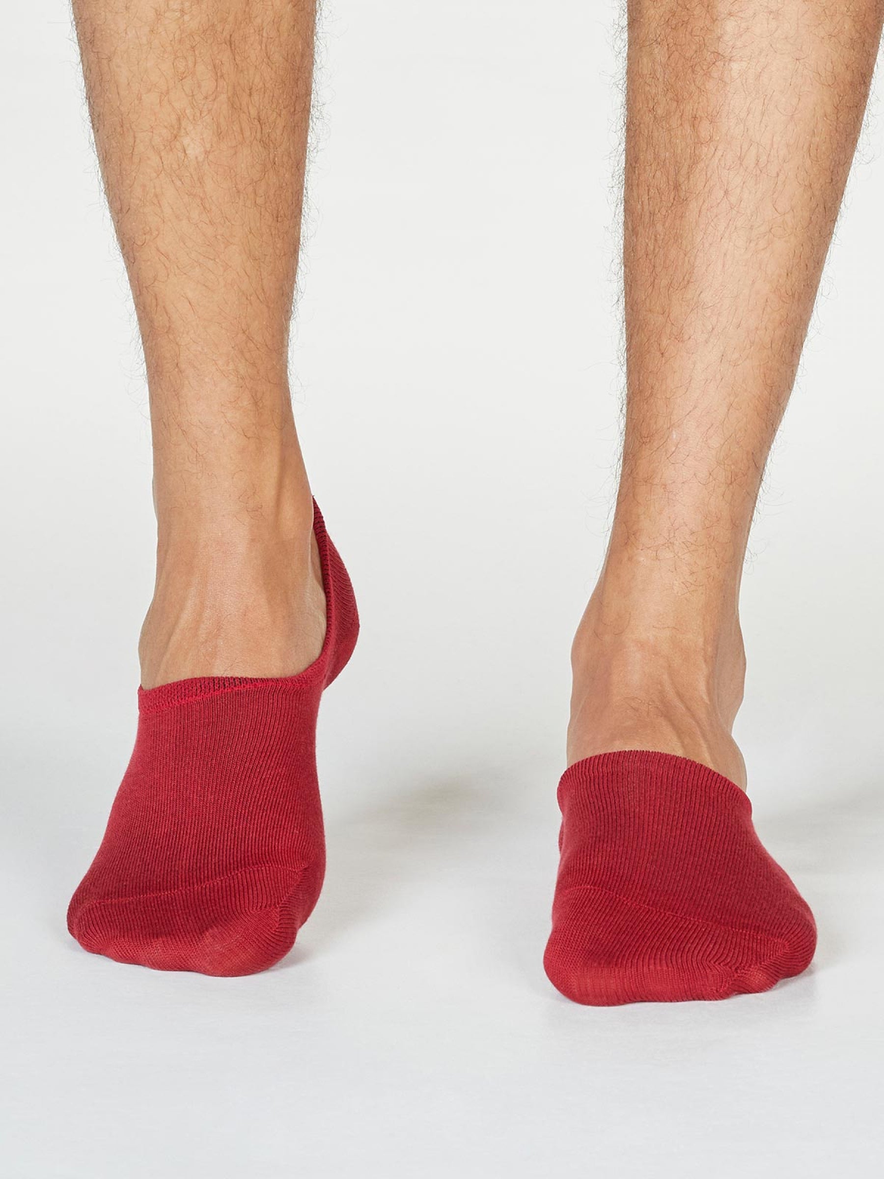 NO SHOW SOCKS - PILLARBOX RED