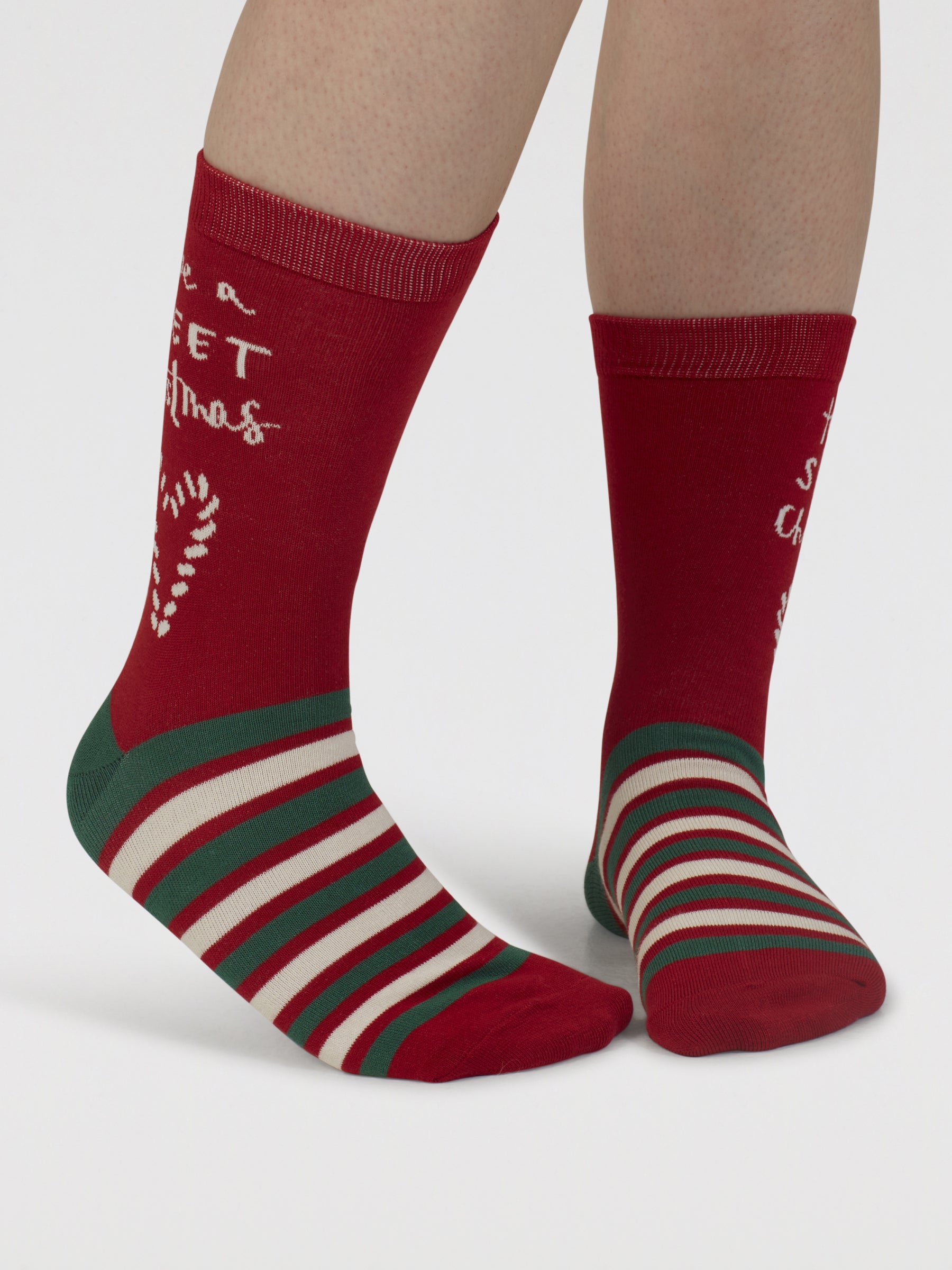 Sweet Christmas Bamboo Socks In A Bag - Multi