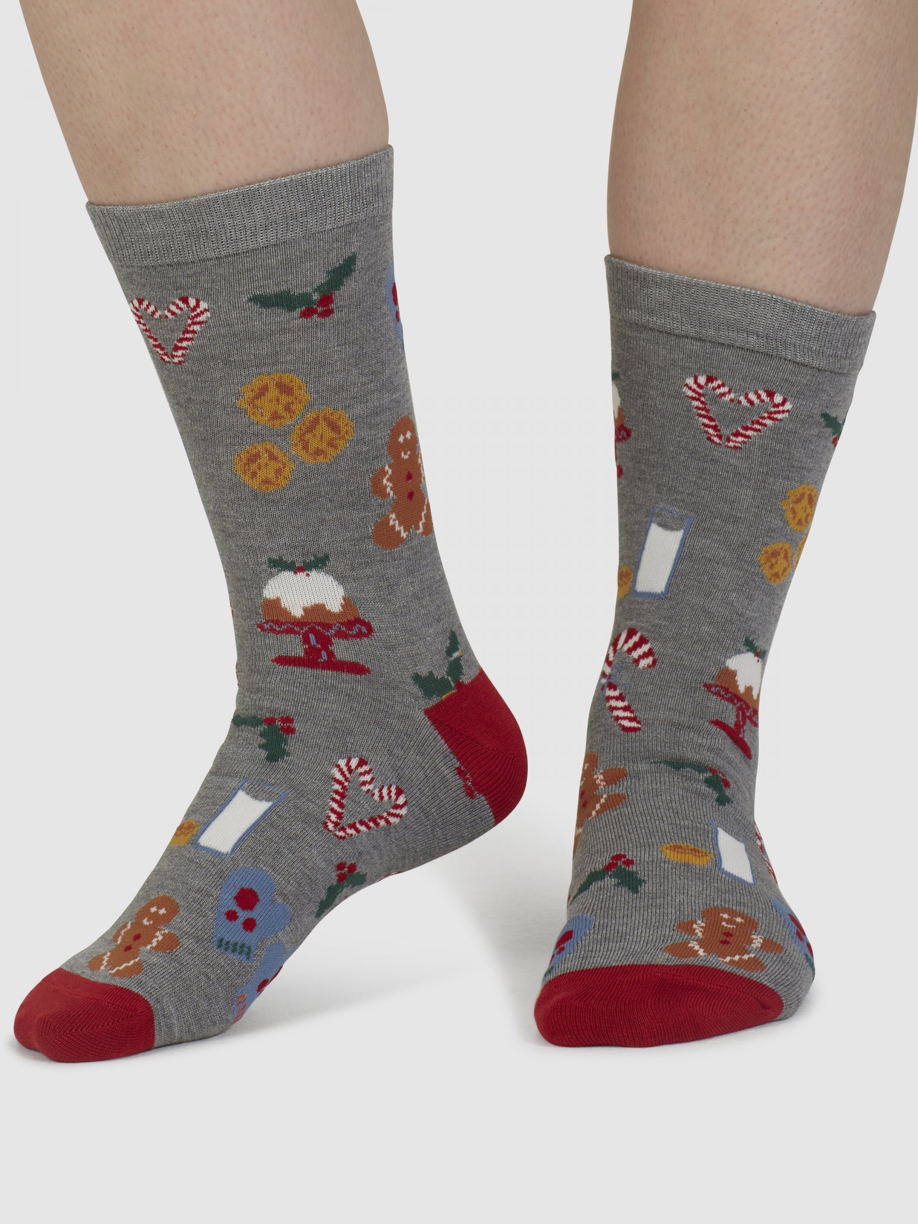 Sweet Christmas Bamboo Socks In A Bag - Multi