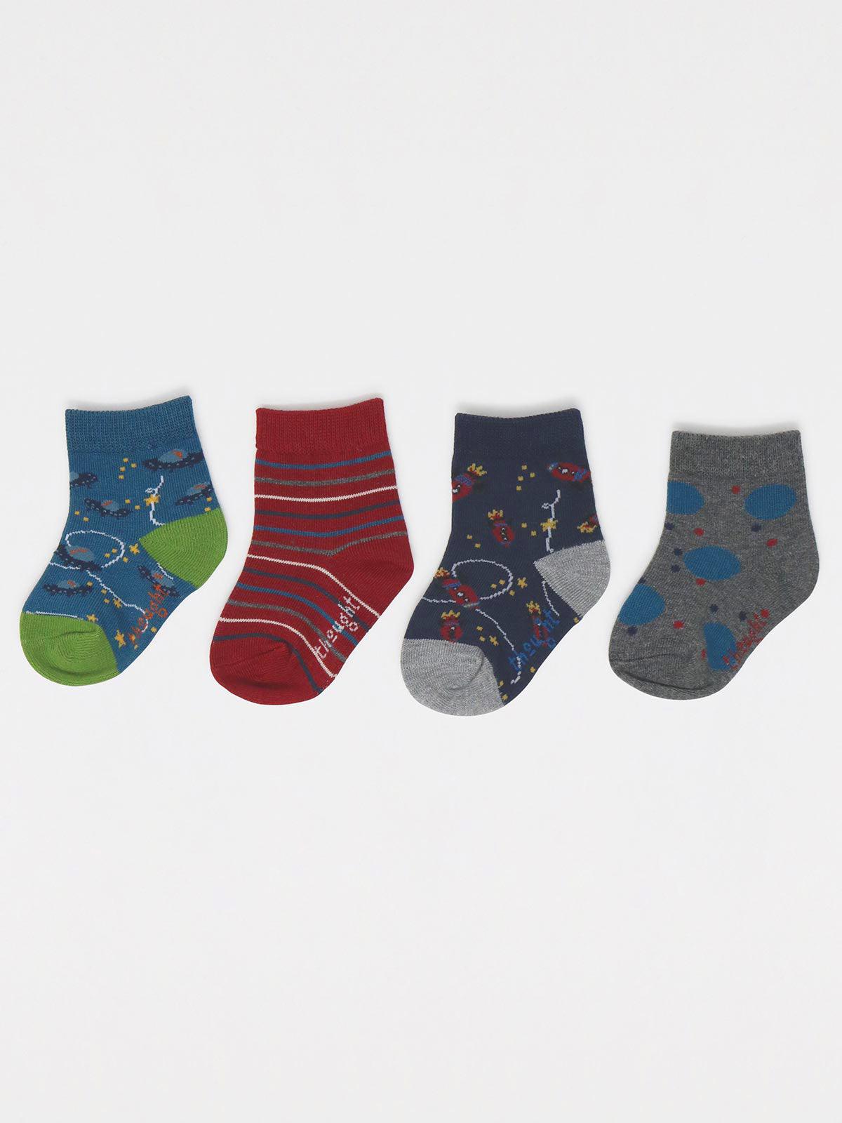 Franky Rocket Sock Box - Multi - Thought Clothing UK