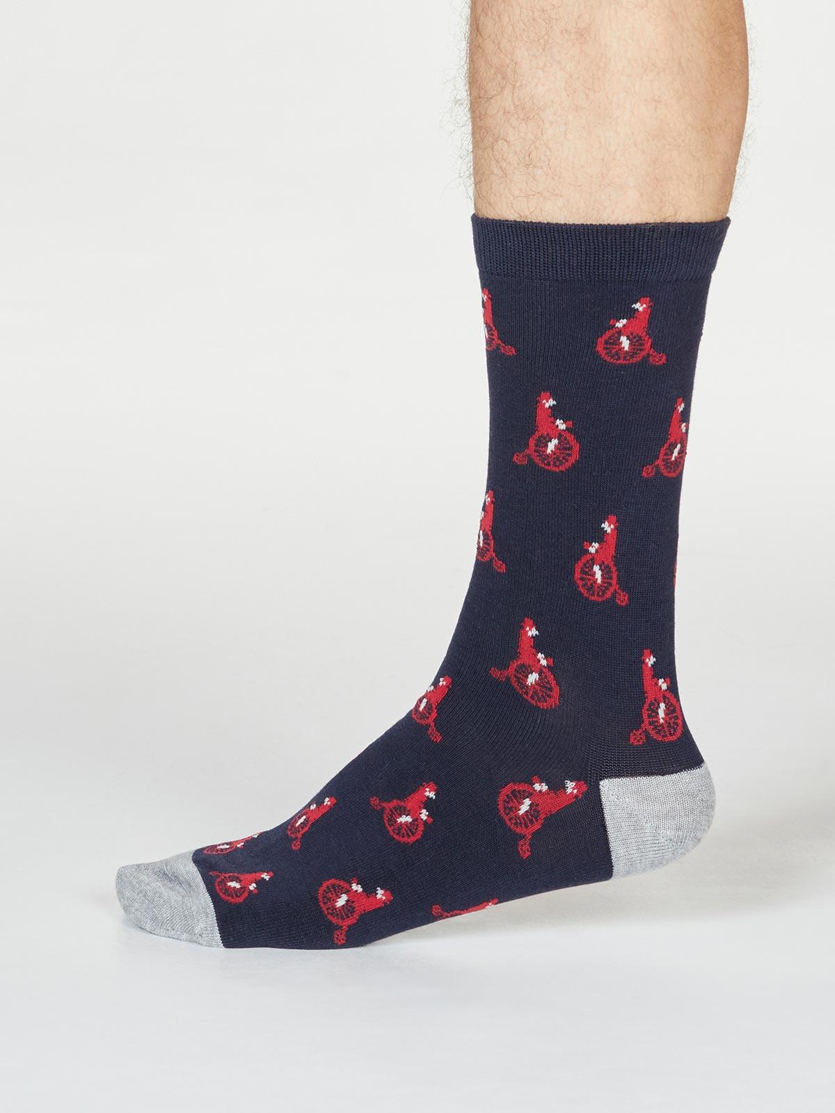 Ashton Bicycle Bamboo Socks - Thought Clothing UK