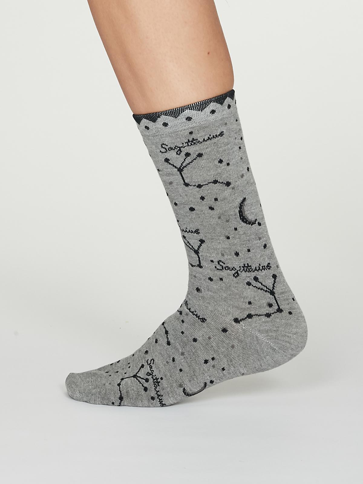 Sagittarius Zodiac Bamboo Organic Cotton Horoscope Star Sign Socks - Thought Clothing UK