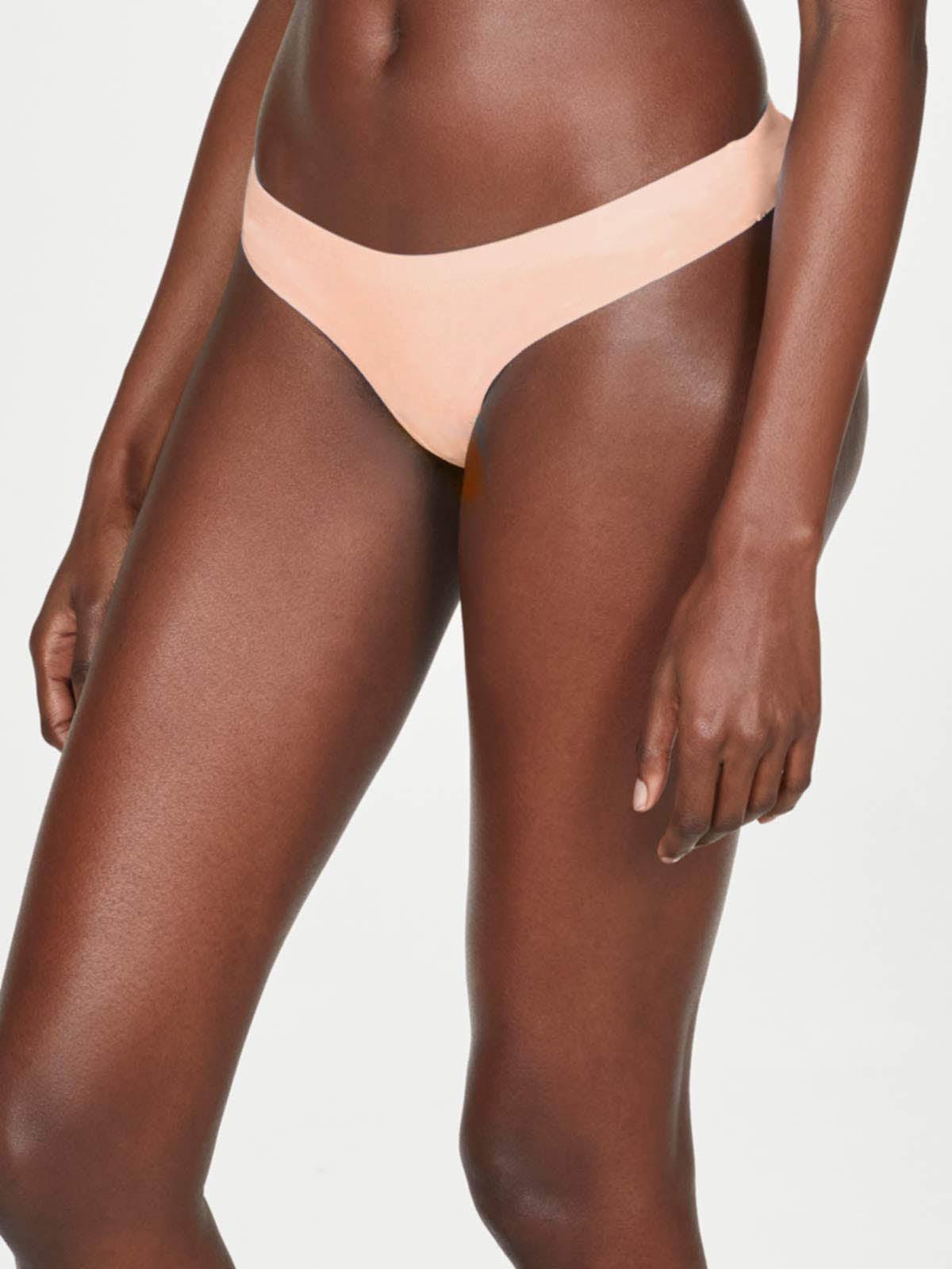 Recycled Nylon Seamless Thong - Thought Clothing UK