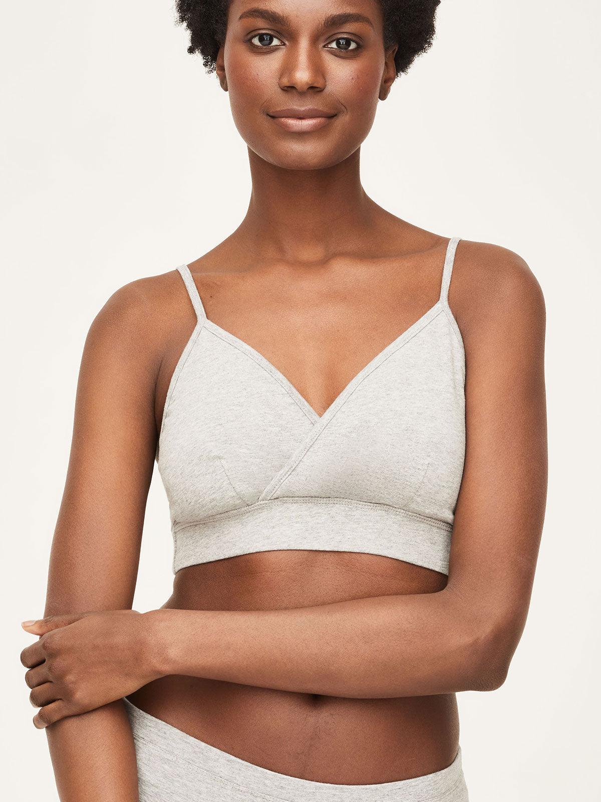 GOTs Organic Cotton Jersey Triangle Bralette - Thought Clothing UK