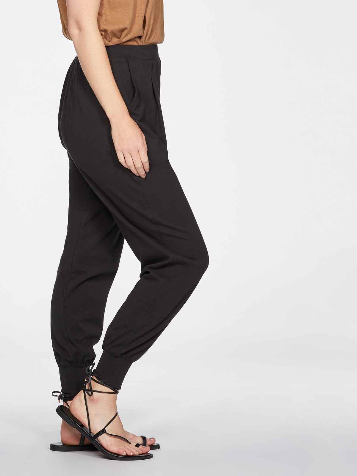 Chia GOTS Organic Cotton Jersey Hareem Joggers - Thought Clothing UK