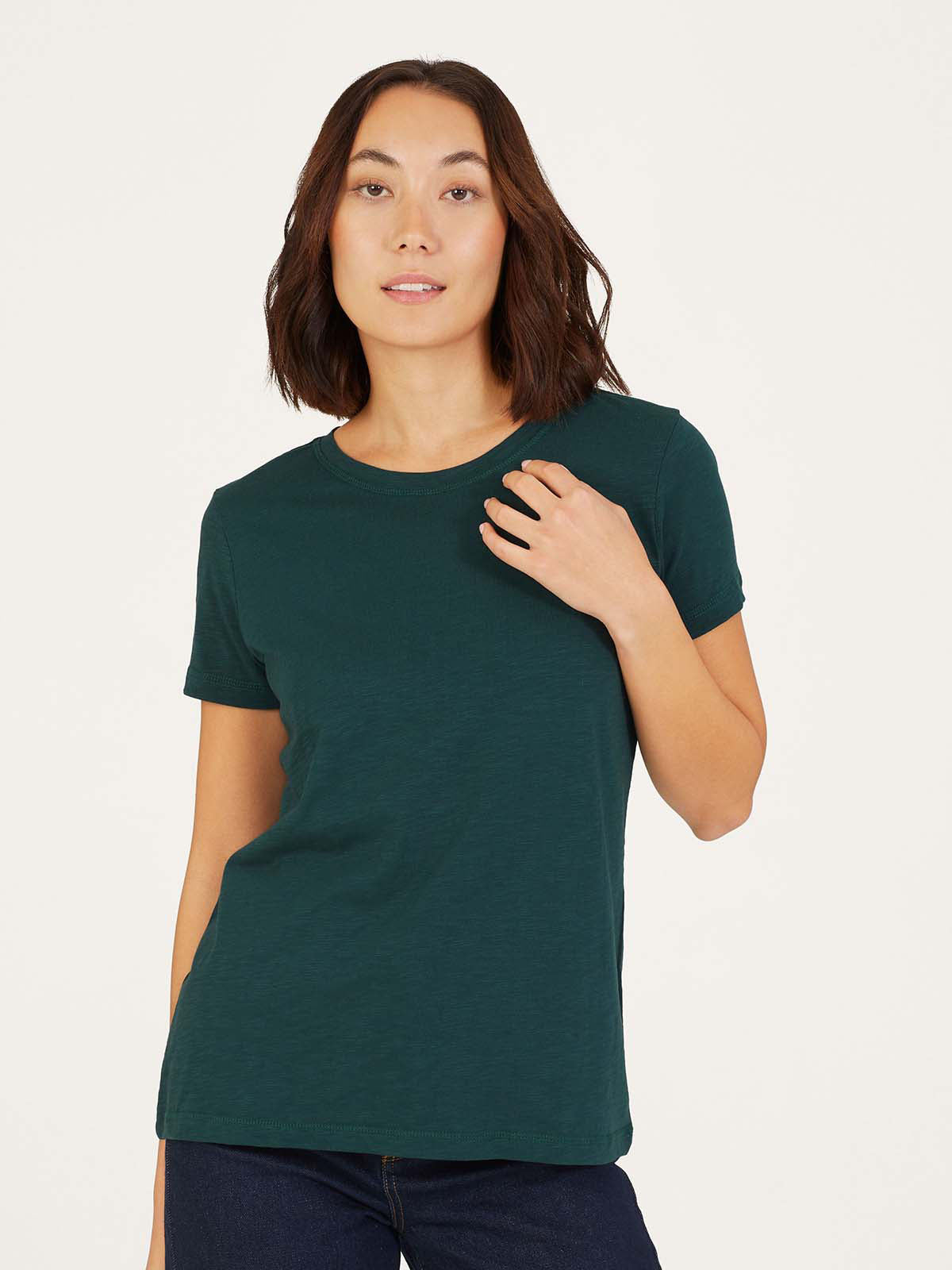 Fairtrade Organic Cotton Tee - Dark Green