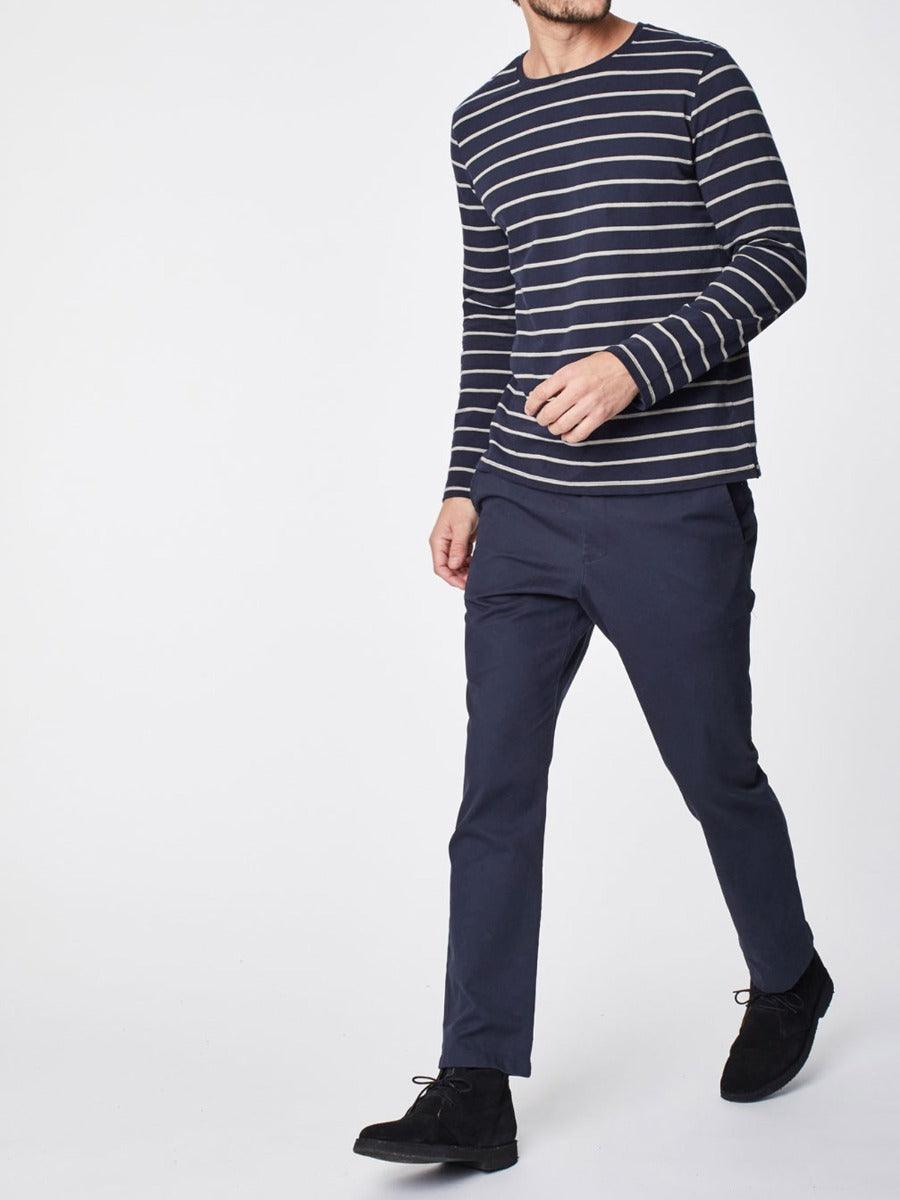 Filip Hemp Long Sleeve Striped Top - Thought Clothing UK